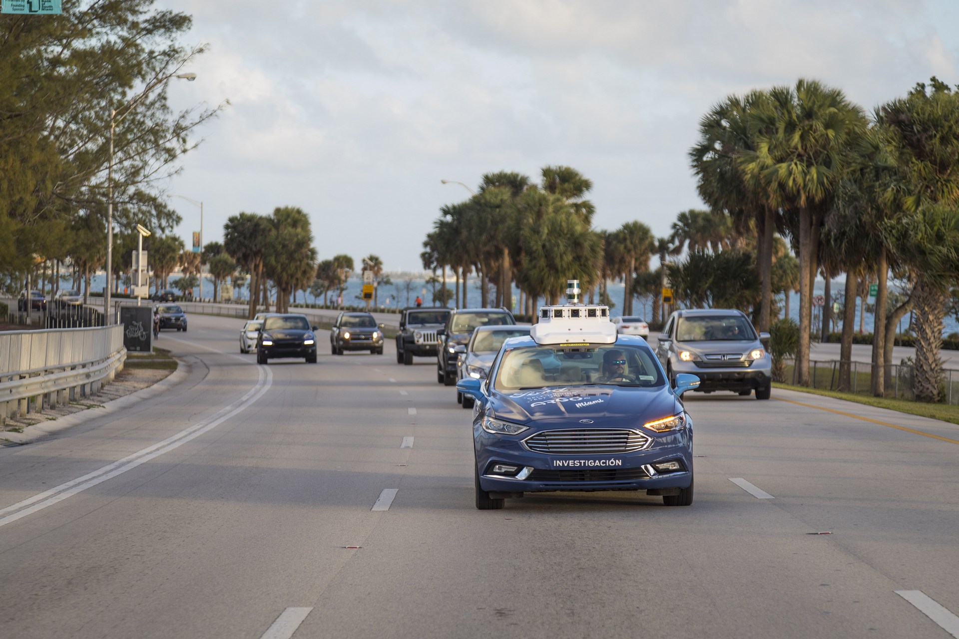 Ford Autonomous Vehicle Testing in Miami Ford Brings Autonomous Delivery Service To Miami