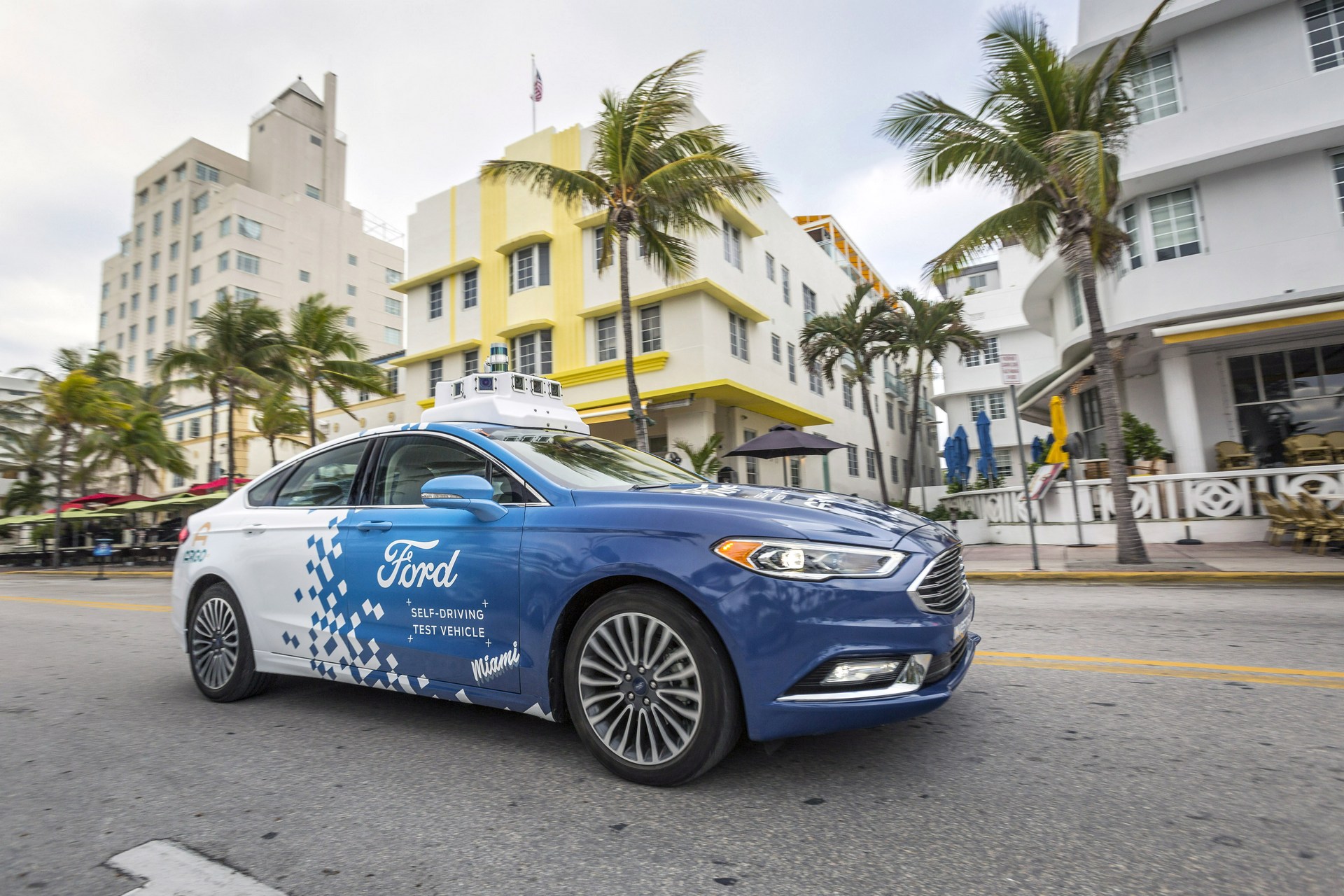 Ford Autonomous Vehicle Testing in Miami Ford Brings Autonomous Delivery Service To Miami