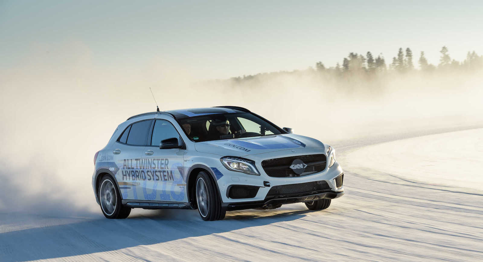 GKN All Twinster Hybrid System GTD18 GKN Driveline Transforms AMG GLA 45 Into Plug-in Hybrid With All-Wheel Torque Vectoring