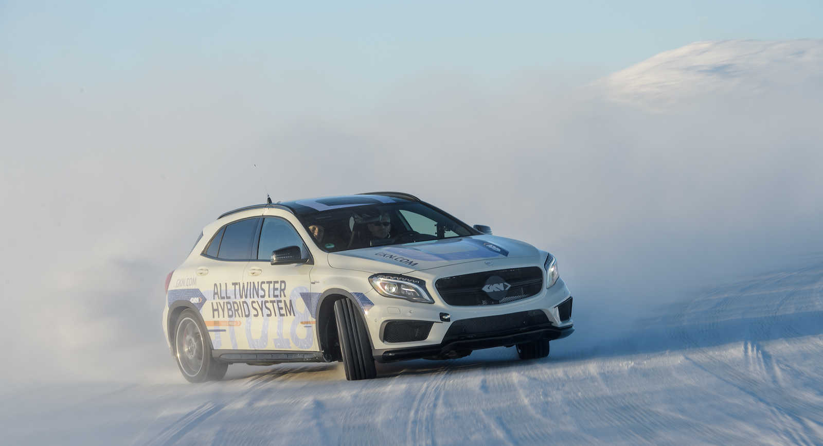 GKN All Twinster Hybrid System GTD18 GKN Driveline Transforms AMG GLA 45 Into Plug-in Hybrid With All-Wheel Torque Vectoring