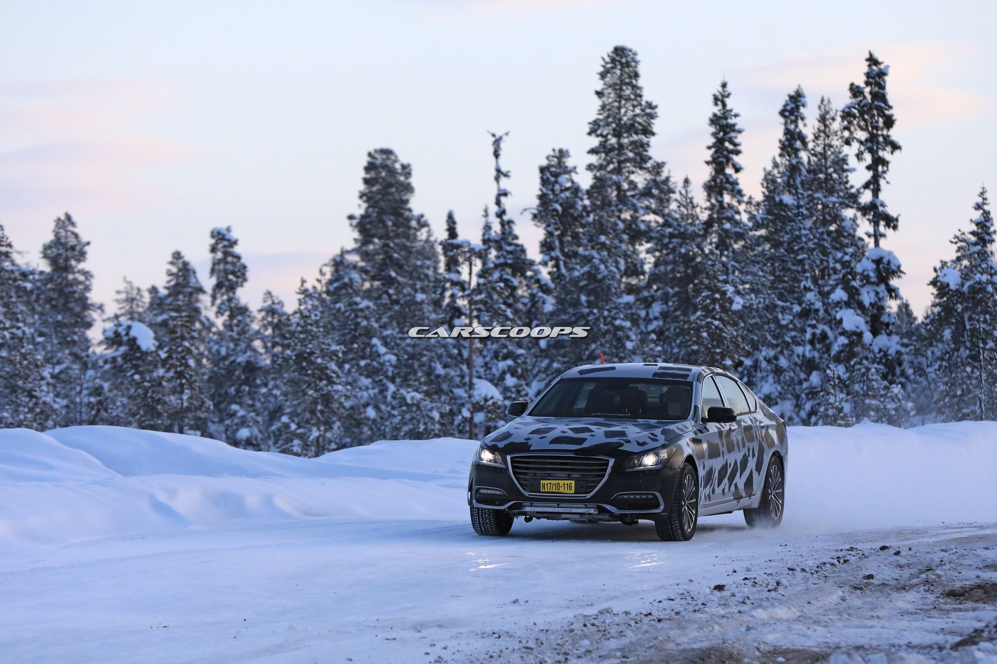 Genesis-G80-Spy-Shots-1 Is Genesis Testing A G80 Hybrid?