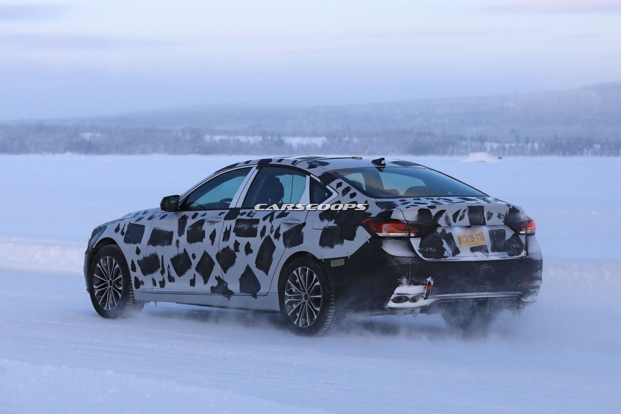 Genesis-G80-Spy-Shots-10 Is Genesis Testing A G80 Hybrid?