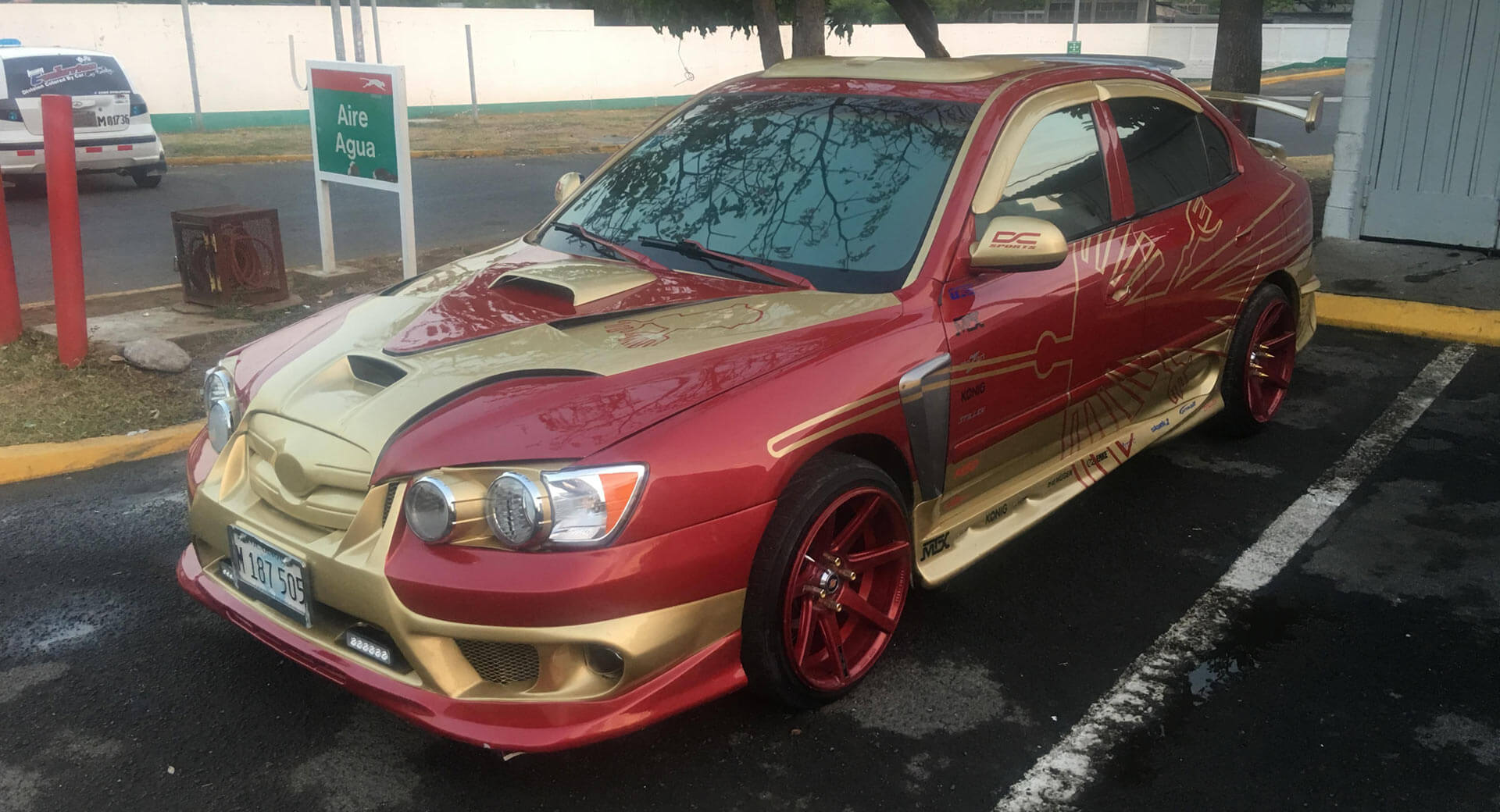 This Hyundai Elantra Is Part Ironman And Part Fast And Furious Carscoops