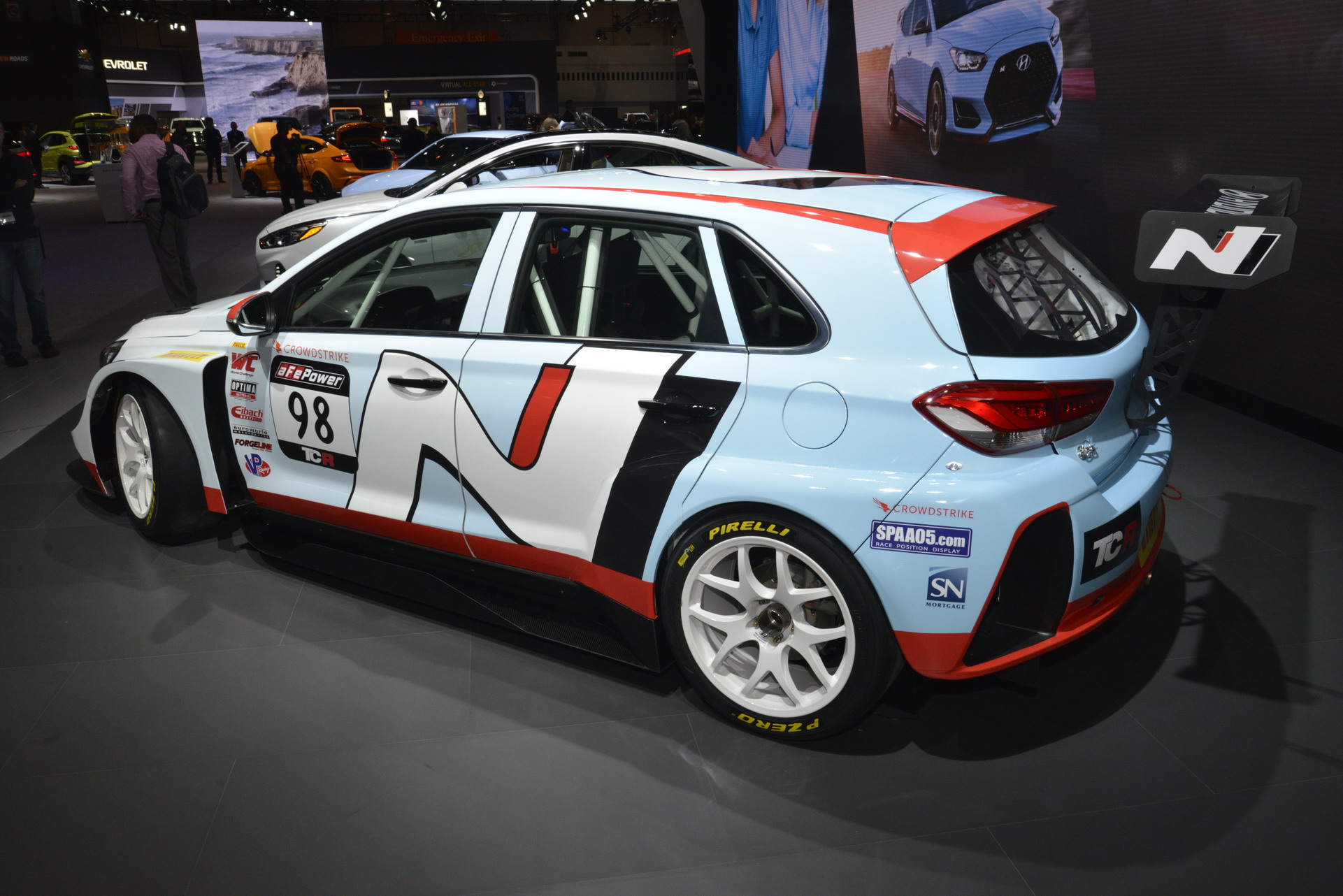 Hyundai-i30-N-TCR-4 Hyundai i30 N TCR Race Car Debuts In Chicago