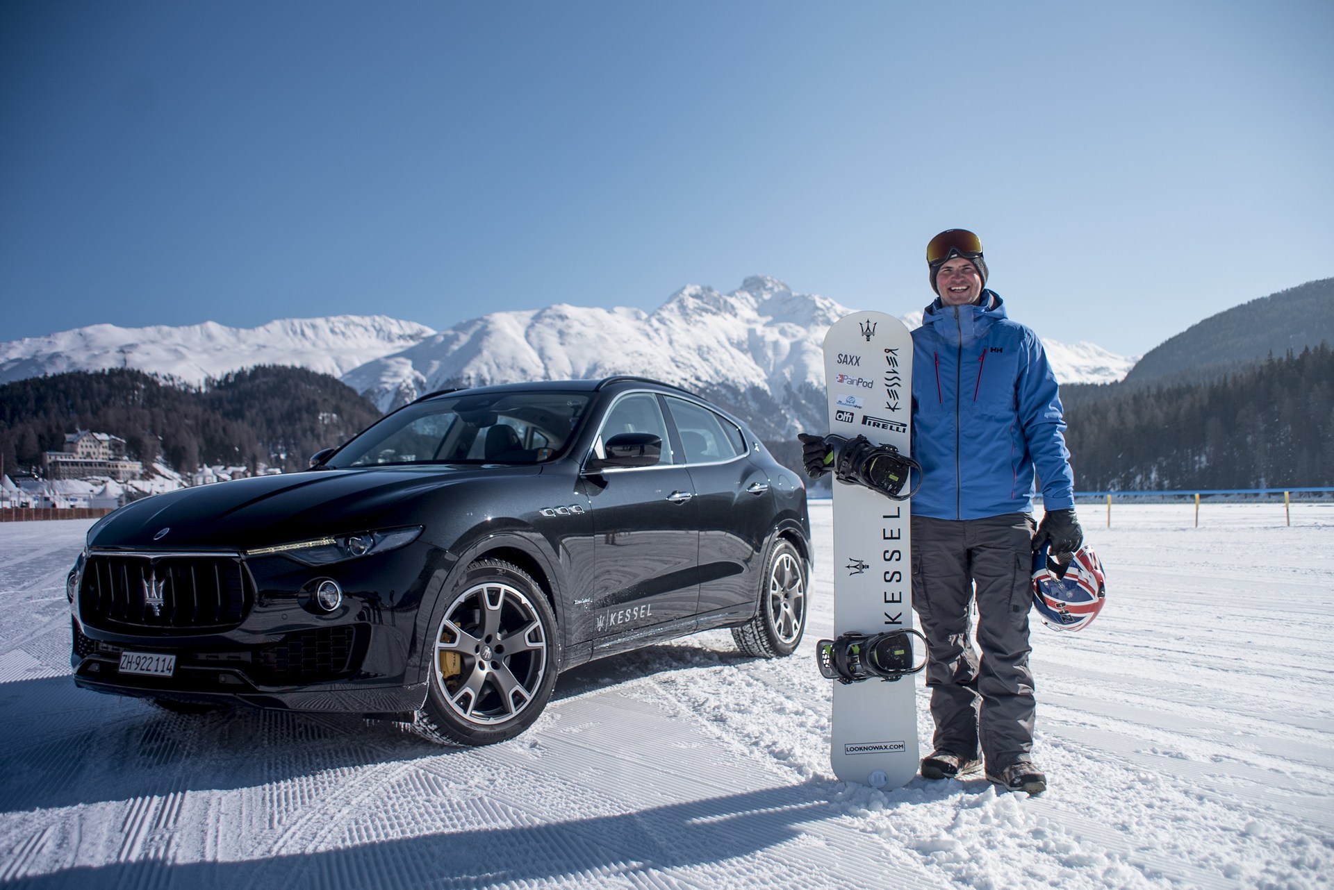 Maserati-Levante-5 Maserati Tows Snowboarder To A New Guinness World Record