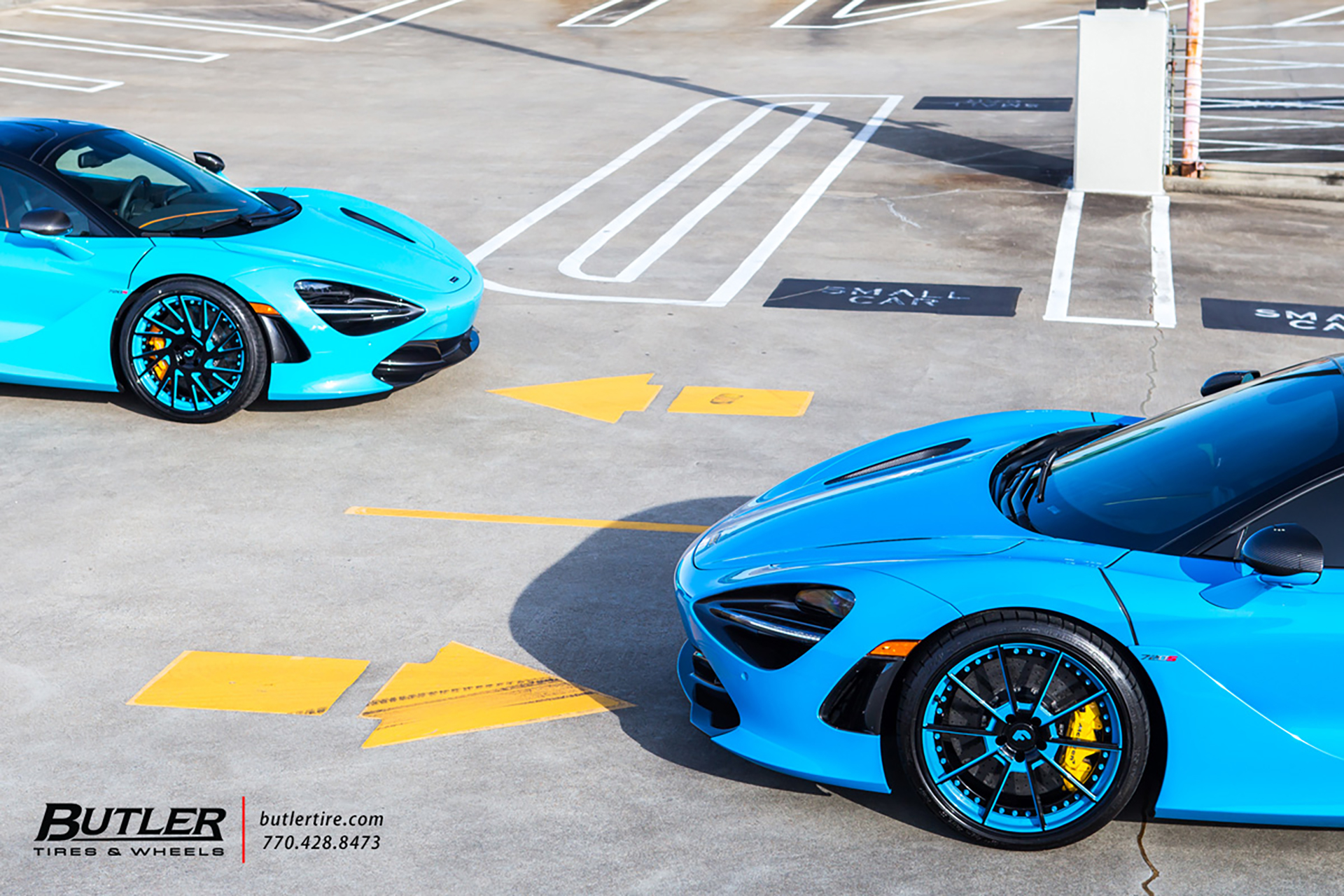 McLaren-Baby-Blue-Shoot-Forgiato-21 Turns Out MSO McLarens Look Good In French Racing Blue, Too