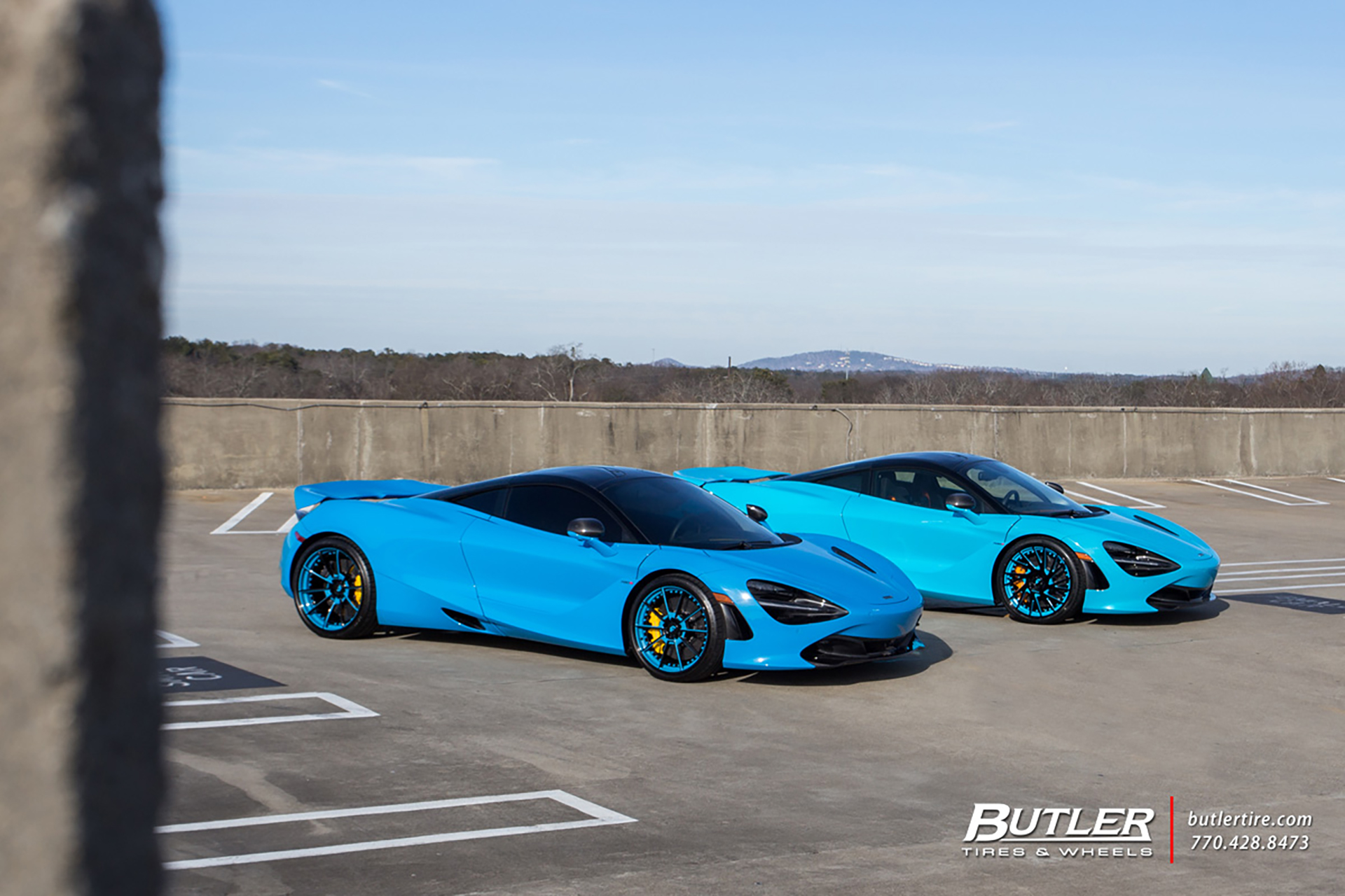McLaren-Baby-Blue-Shoot-Forgiato-5 Turns Out MSO McLarens Look Good In French Racing Blue, Too