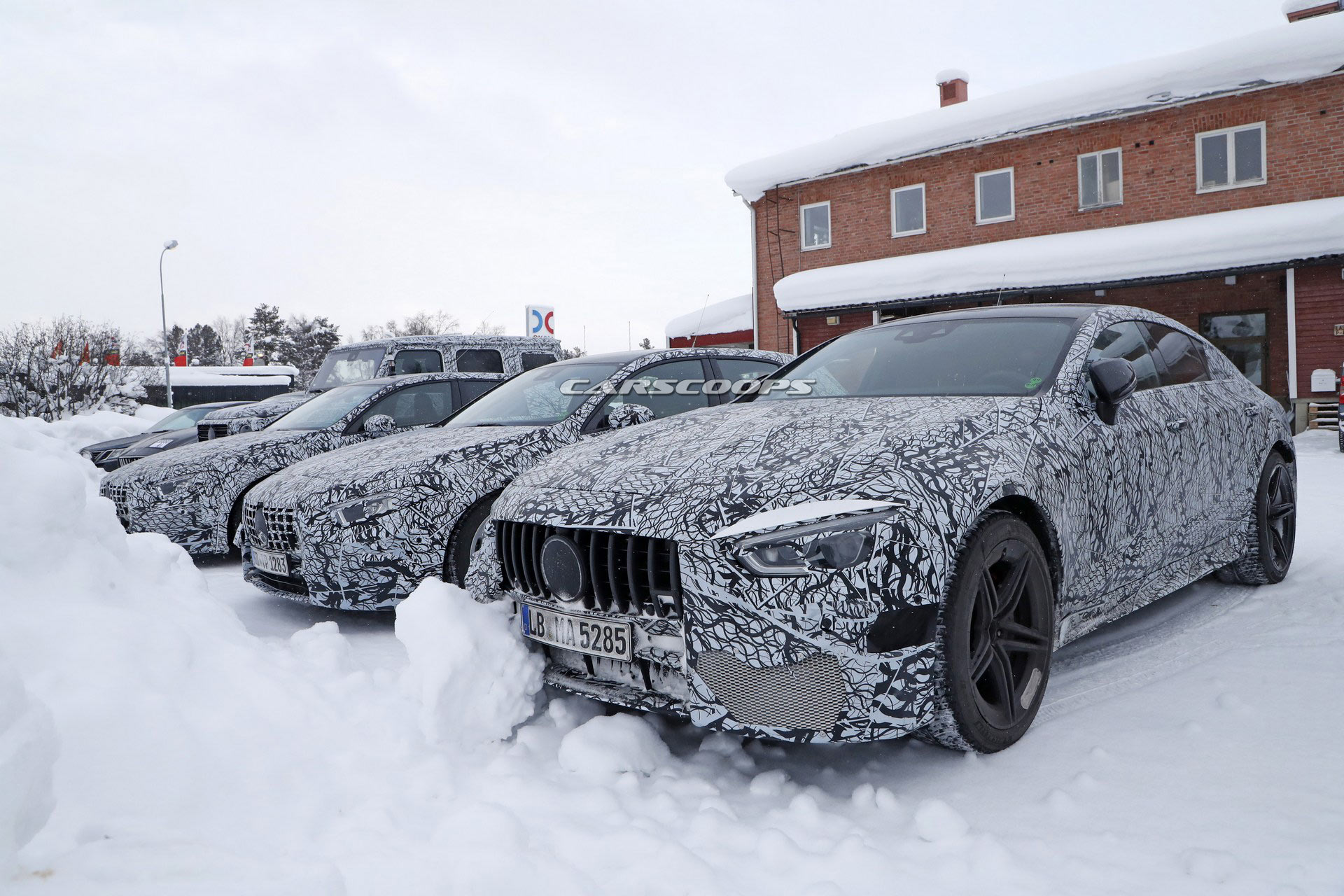 Mercedes-AMG-GT4-3 Mercedes-AMG GT4 Shows Off Its Sporty Styling Ahead Of Geneva