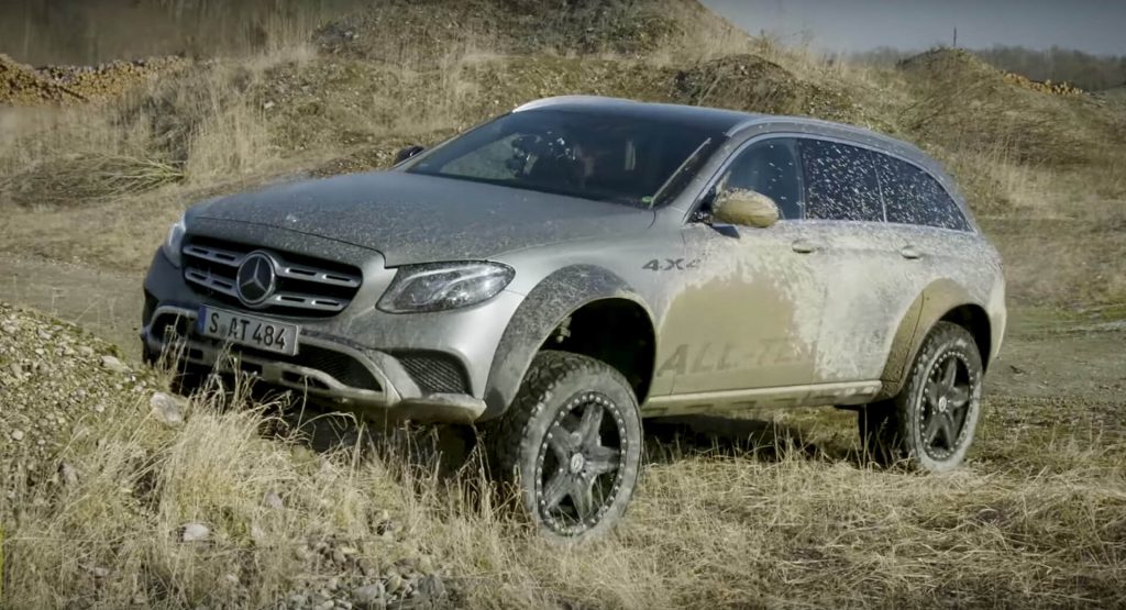  Is Mercedes’ E-Class All-Terrain 4×4² Prototype As Badass As It Looks?