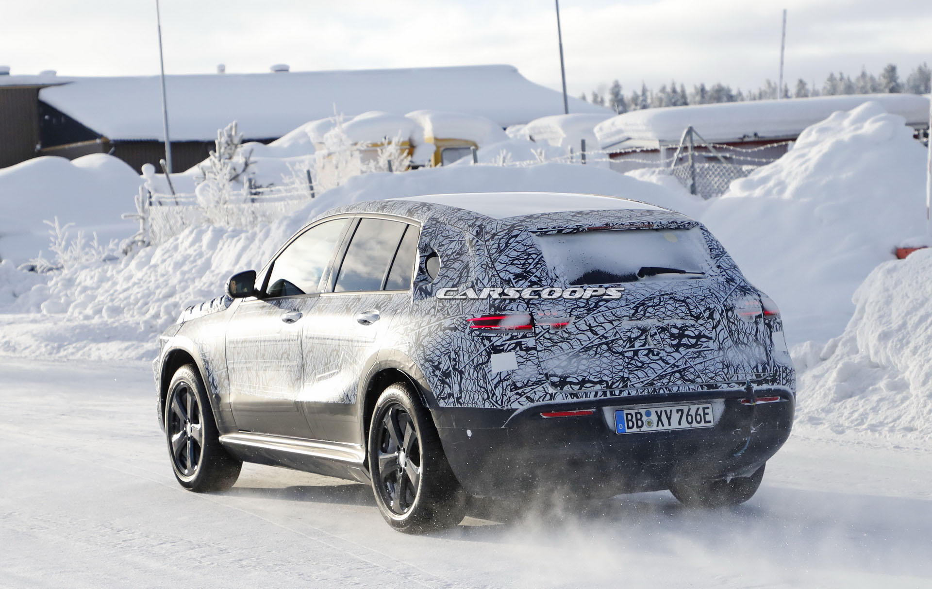 Mercedes-EQC-18 Electric Mercedes EQ C SUV Coming In 2019 With Over 300 Miles Of Range