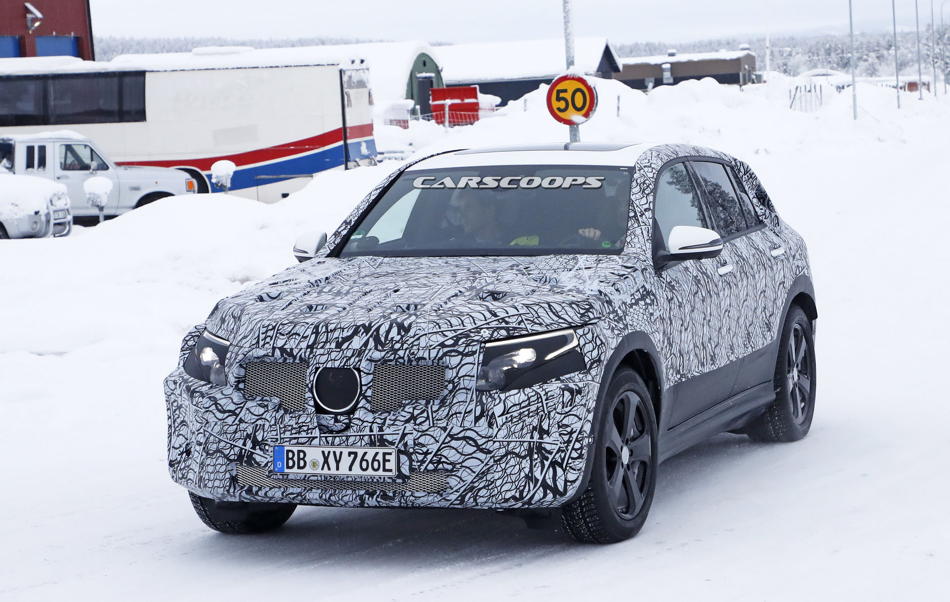 Mercedes-EQC-3 Mercedes EQ C To Bow In Geneva Alongside A V6-Powered X-Class