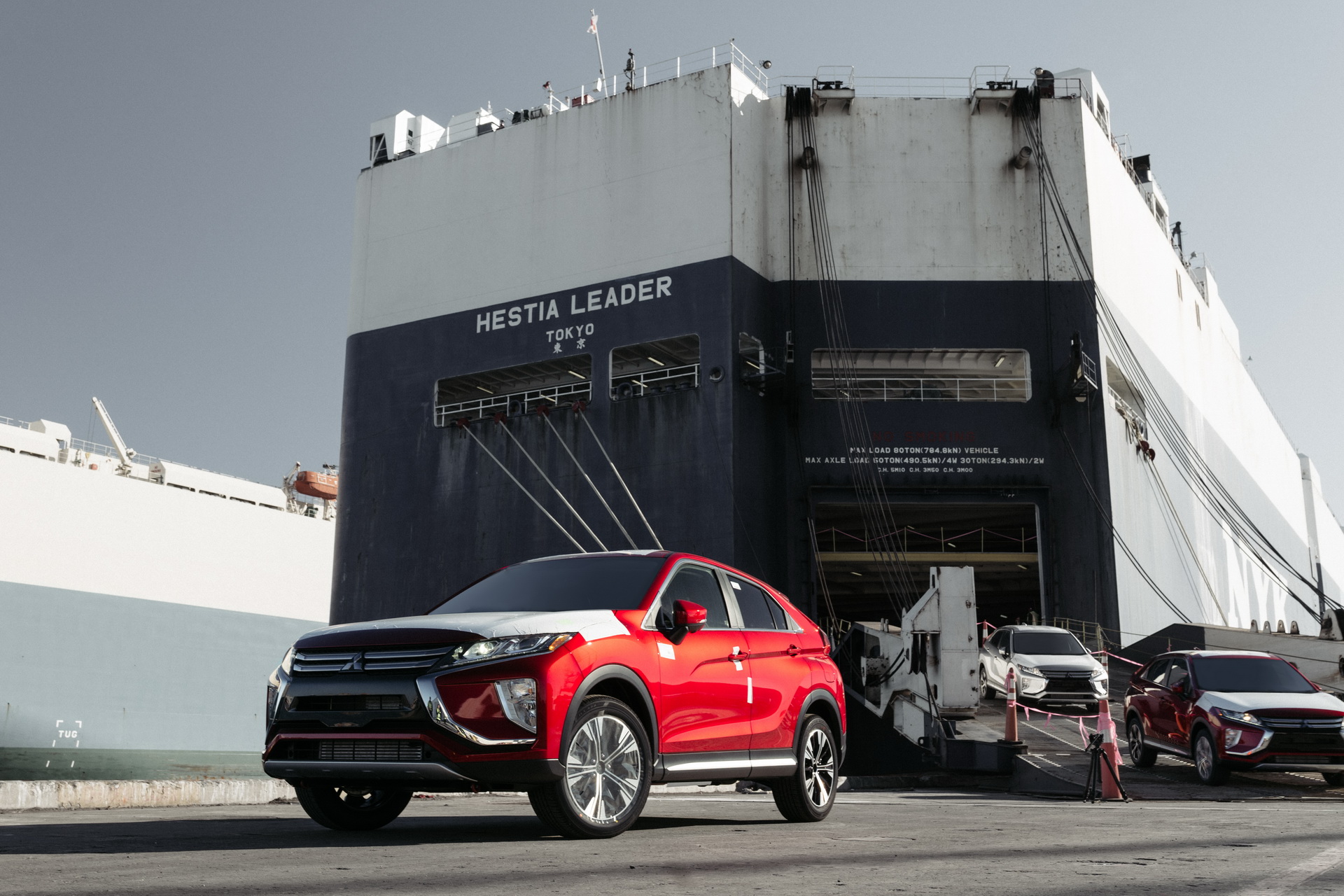 2018 Mitsubishi Eclipse Cross arrives in the United States First Batch Of 2018 Mitsubishi Eclipse Cross SUVs Arrives In The USA