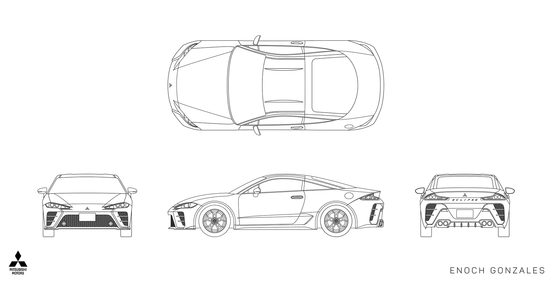 Mitsubishi-Eclipse-Renderings-2 Now That’s A Concept Worthy Of The Mitsubishi Eclipse Name