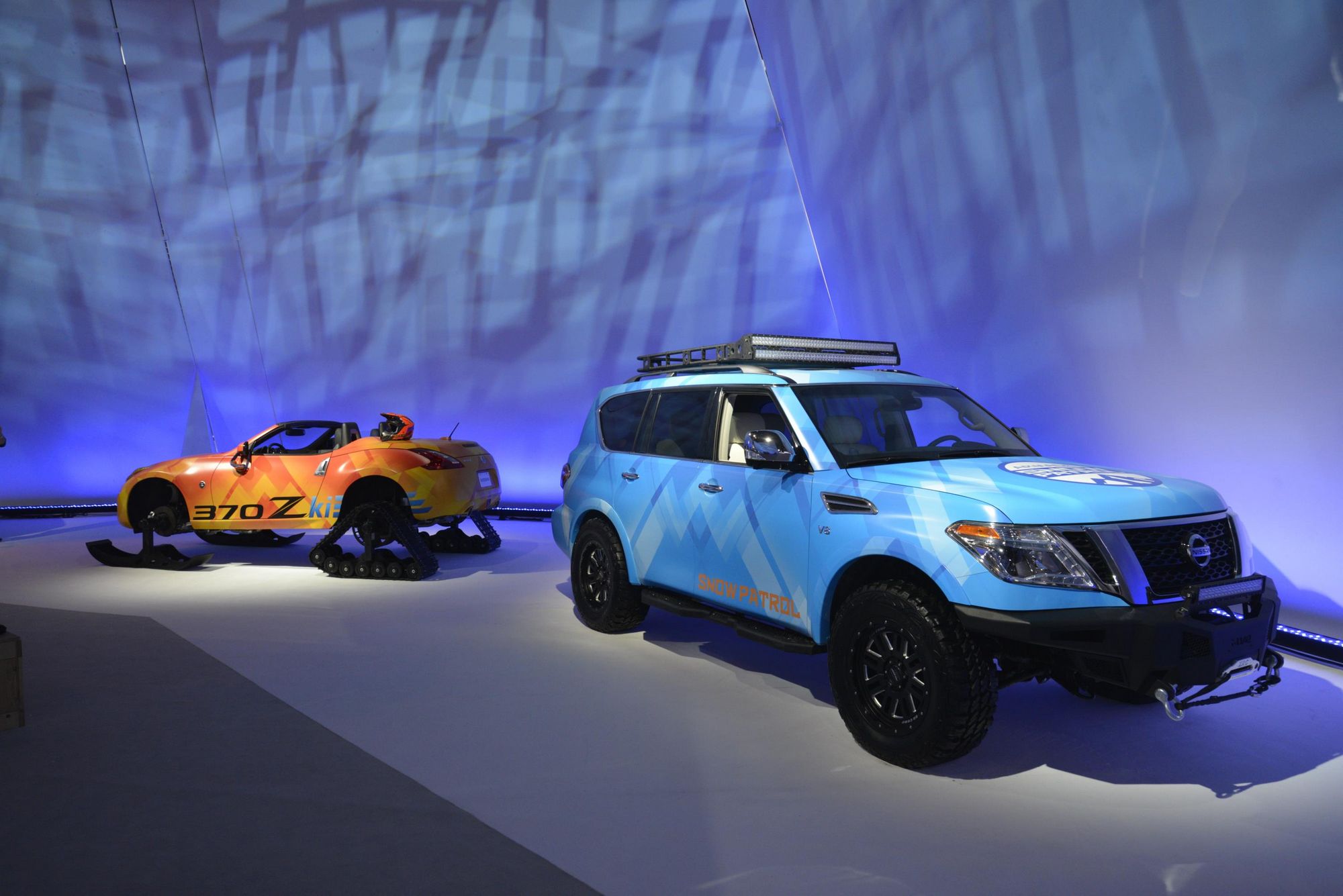 Nissan-370Zki-Armada-Chicago-Auto-Show-1 Nissan 370Zki And Armada Snow Patrol Look Even Wackier In Person