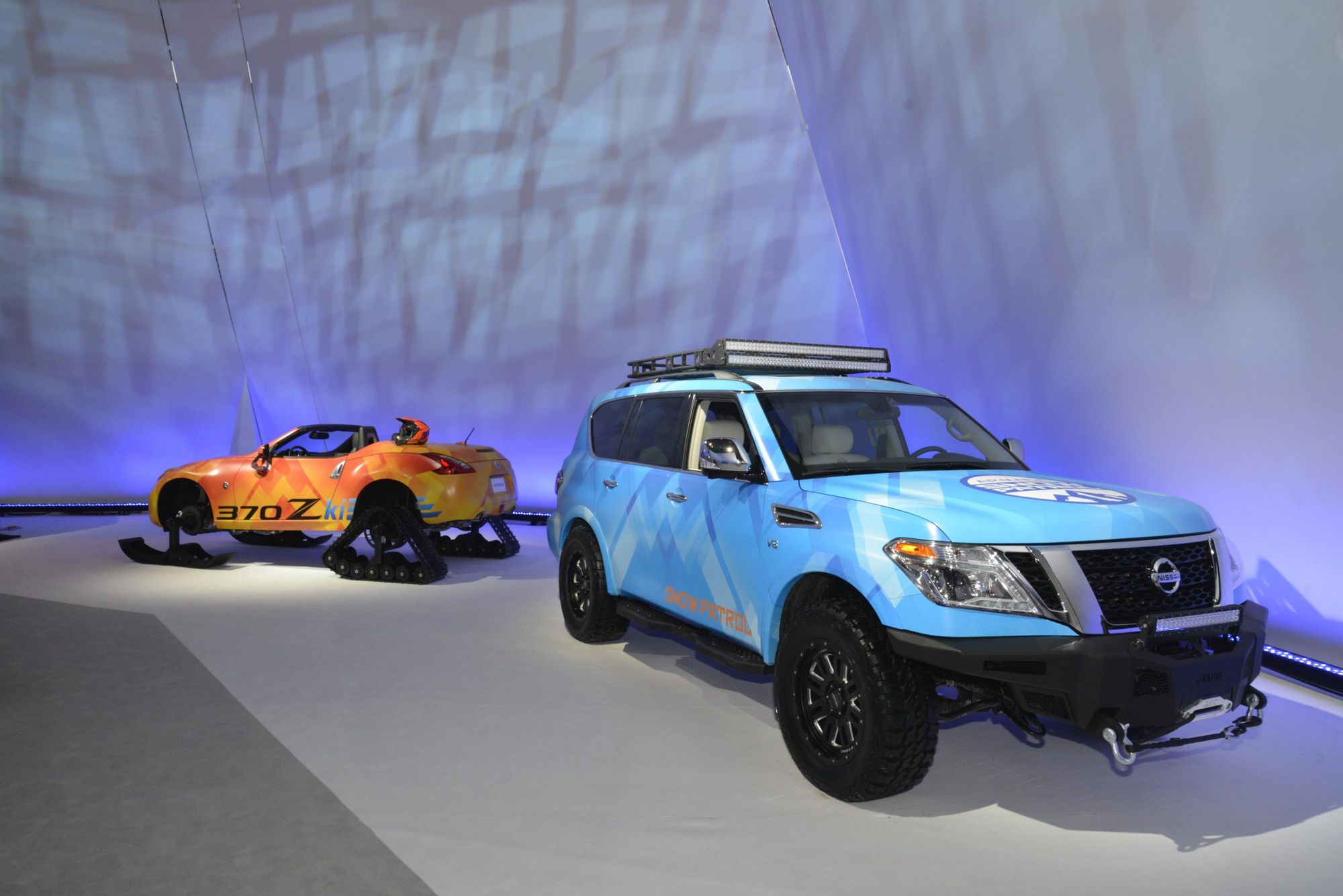 Nissan-370Zki-Armada-Chicago-Auto-Show-2 Nissan 370Zki And Armada Snow Patrol Look Even Wackier In Person