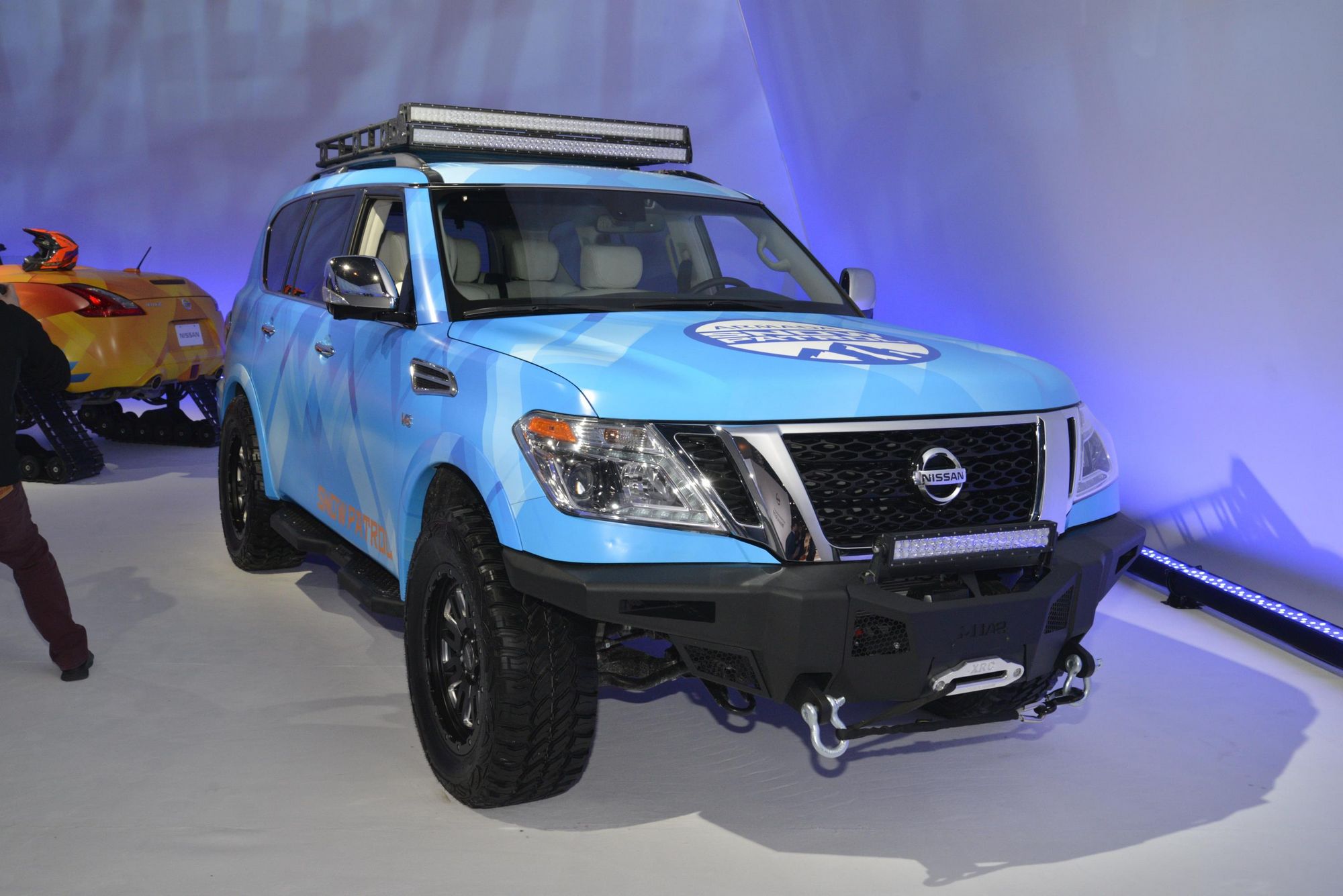 Nissan-370Zki-Armada-Chicago-Auto-Show-4 Nissan 370Zki And Armada Snow Patrol Look Even Wackier In Person