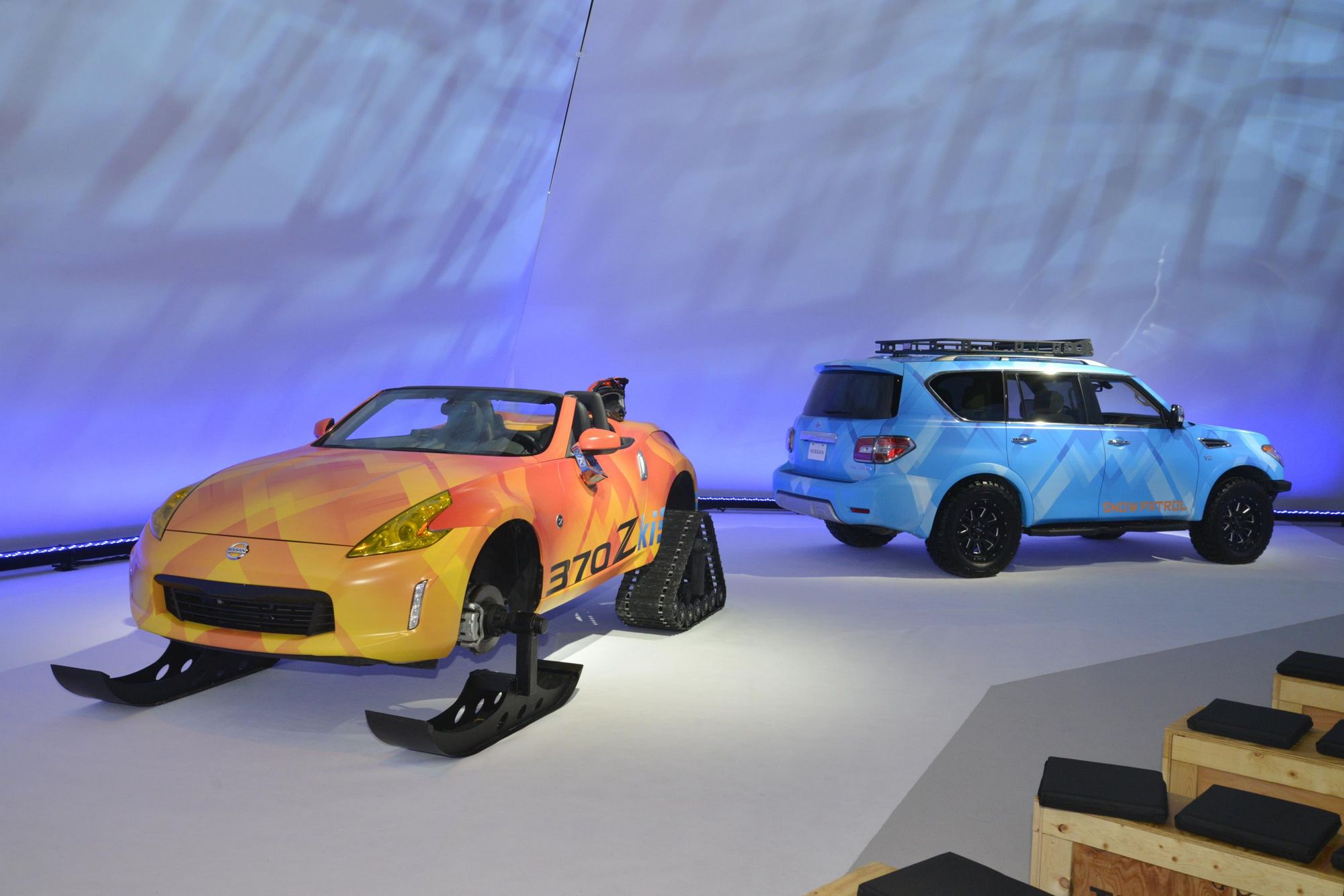 Nissan-370Zki-Armada-Chicago-Auto-Show-8 Nissan 370Zki And Armada Snow Patrol Look Even Wackier In Person