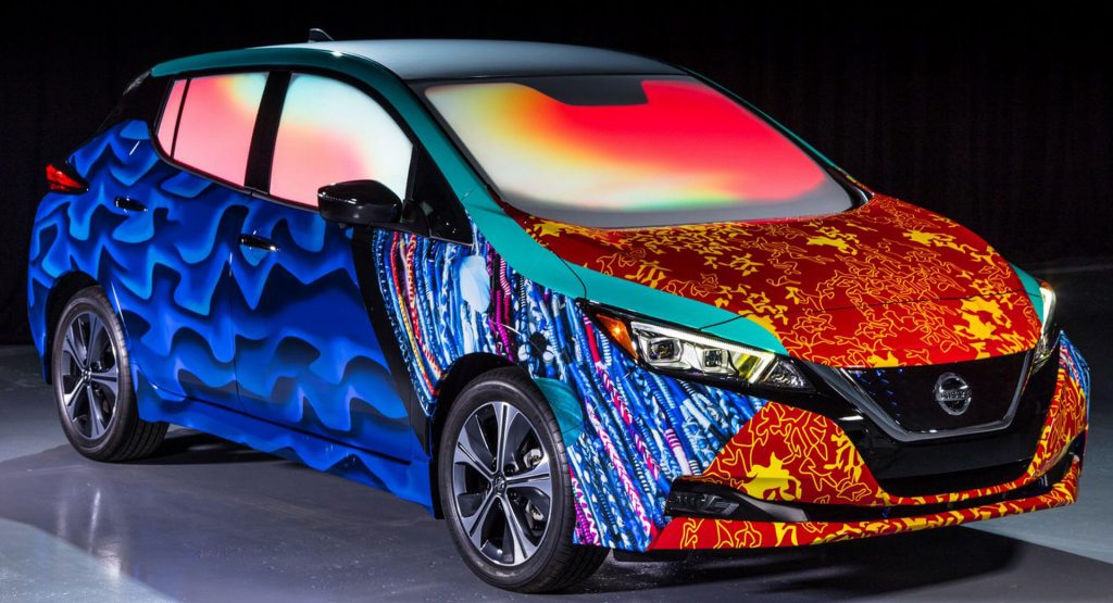  Nissan Shows Off Customized Leafs To Promote A Wrinkle in Time
