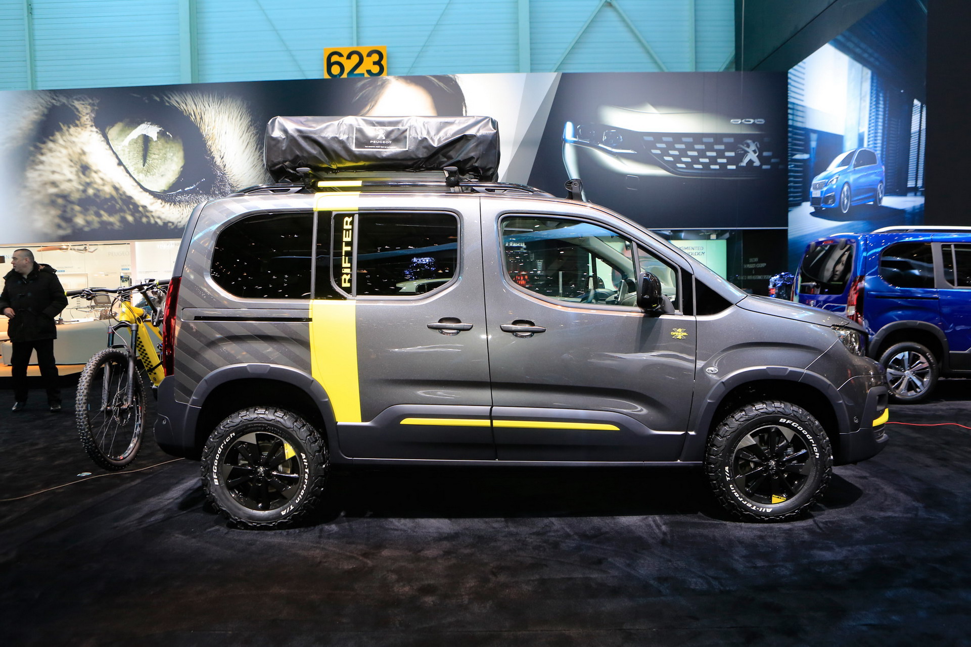 Peugeot-Rifter-4x4-C3 Peugeot Rifter 4×4 Concept Takes The French Van Off The Beaten Path | Geneva Images