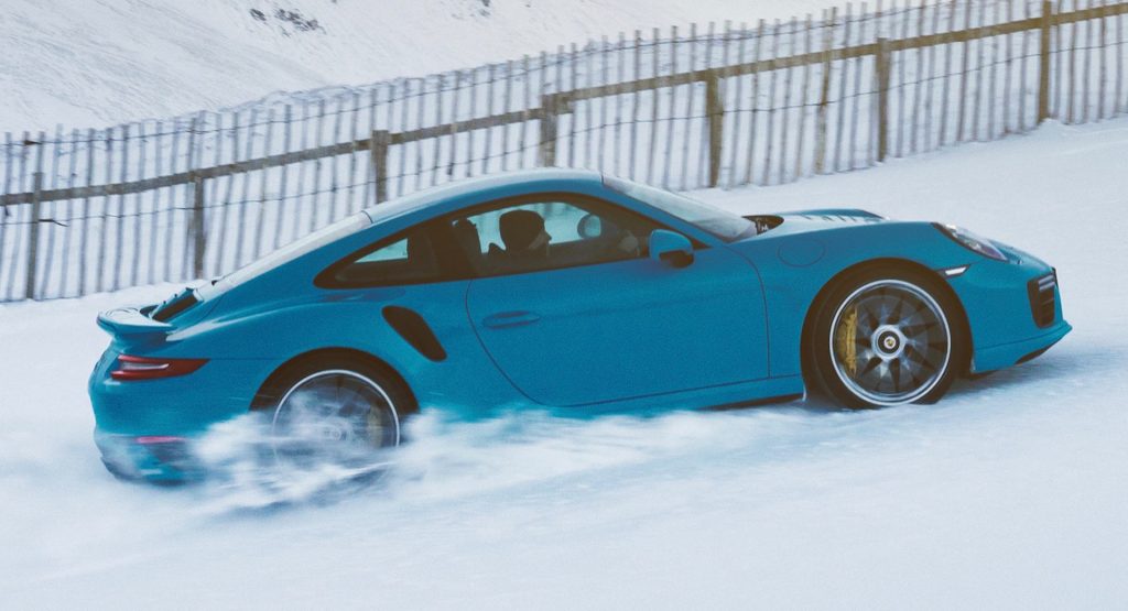  Who Needs A Ski Lift When You Have A Porsche 911 Turbo S?