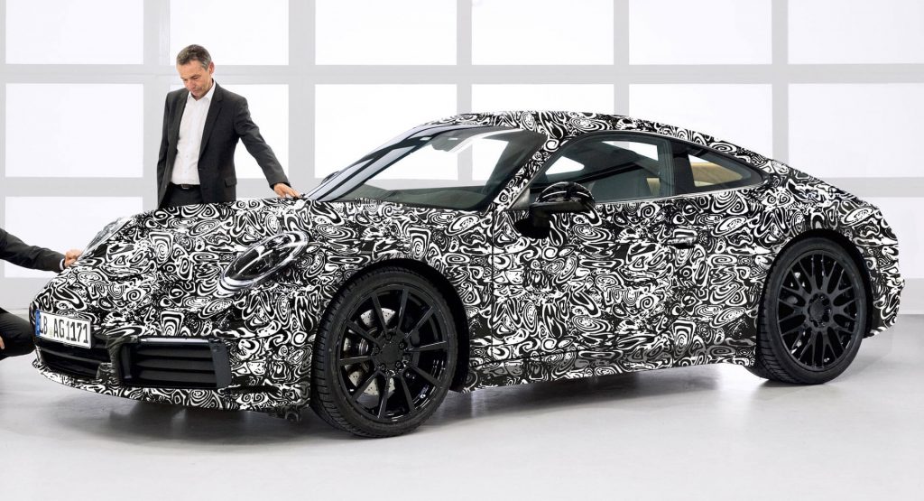  2019 Porsche 911 Teased As Company Hints At Electrified Variant