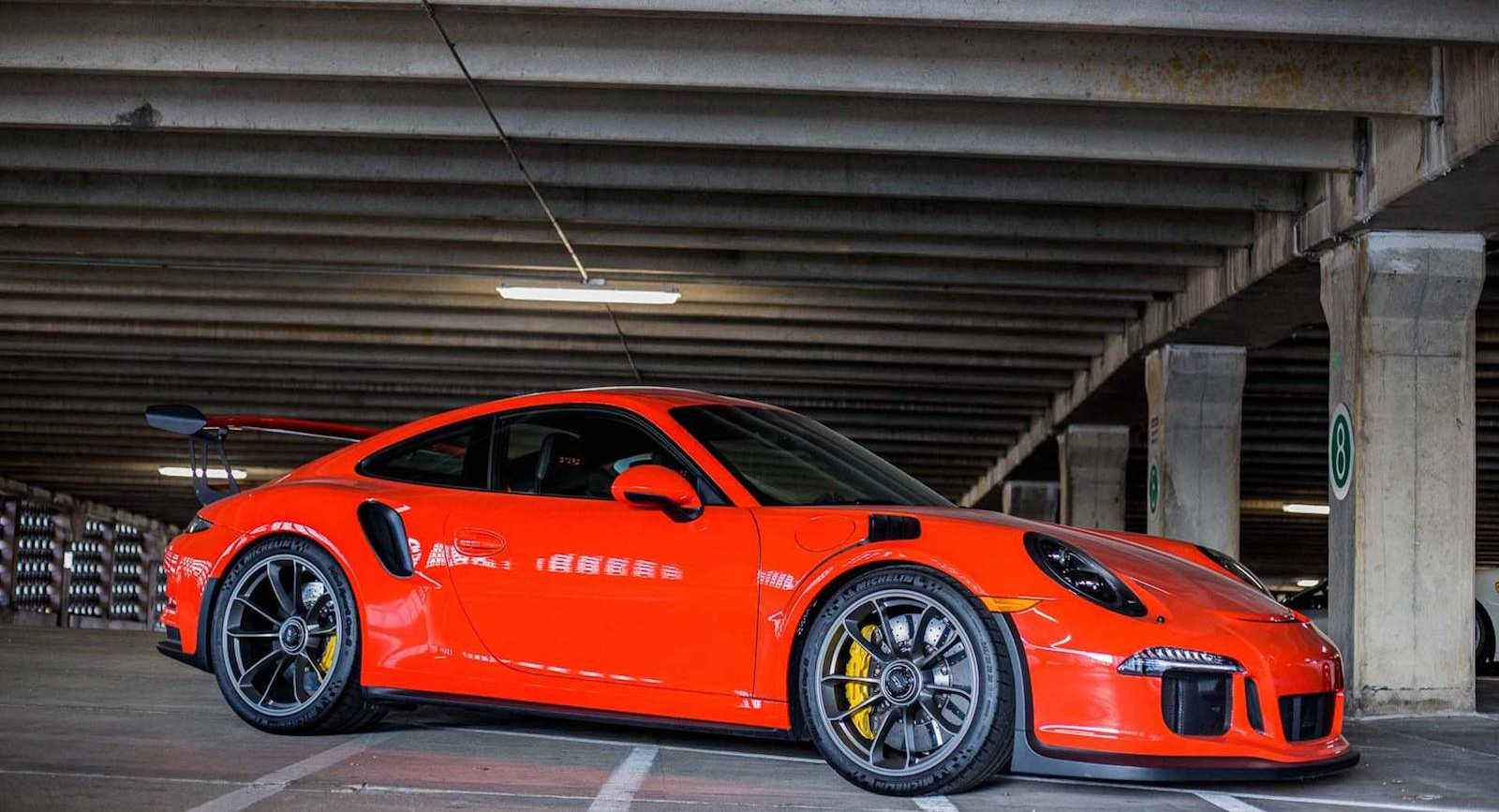 Porsche 911 GT3 RS Check Out All Of these Amazing Supercars Collecting Dust In An Open Parking Garage