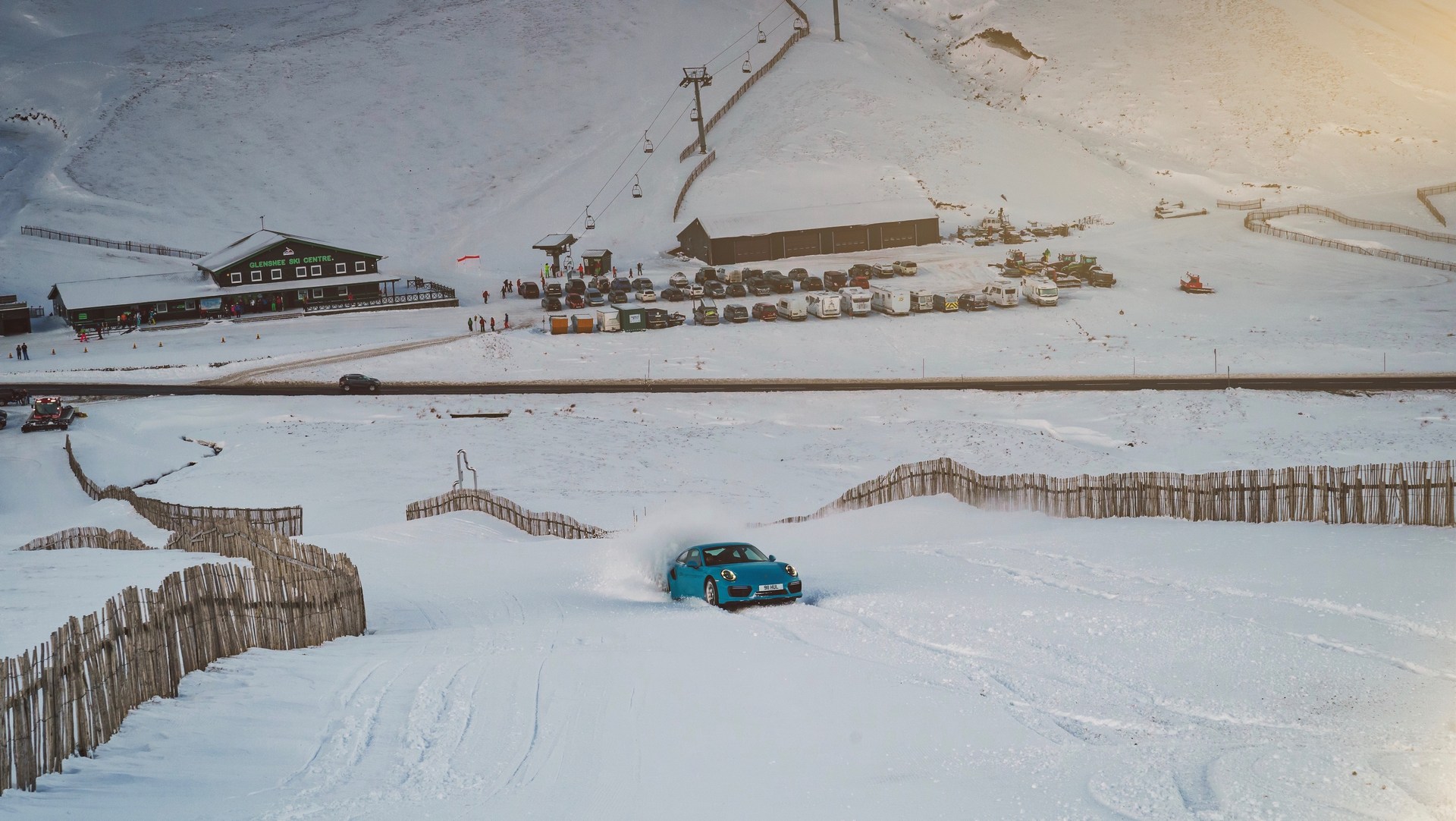 Porsche-911-Turbo-S-4 Who Needs A Ski Lift When You Have A Porsche 911 Turbo S?