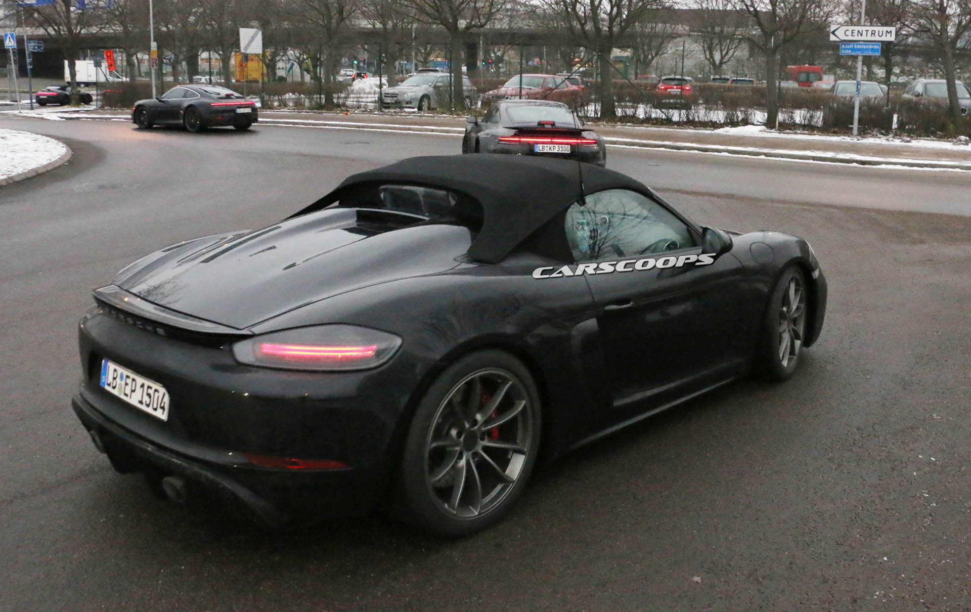 Porsche-Boxster-Spyder-4 Porsche 718 Boxster Spyder Set To Get 911 GT3’s Fire-Breathing Flat Six