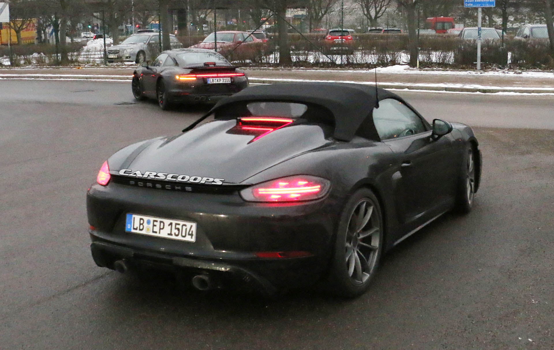 Porsche-Boxster-Spyder-5 Porsche 718 Boxster Spyder Set To Get 911 GT3’s Fire-Breathing Flat Six