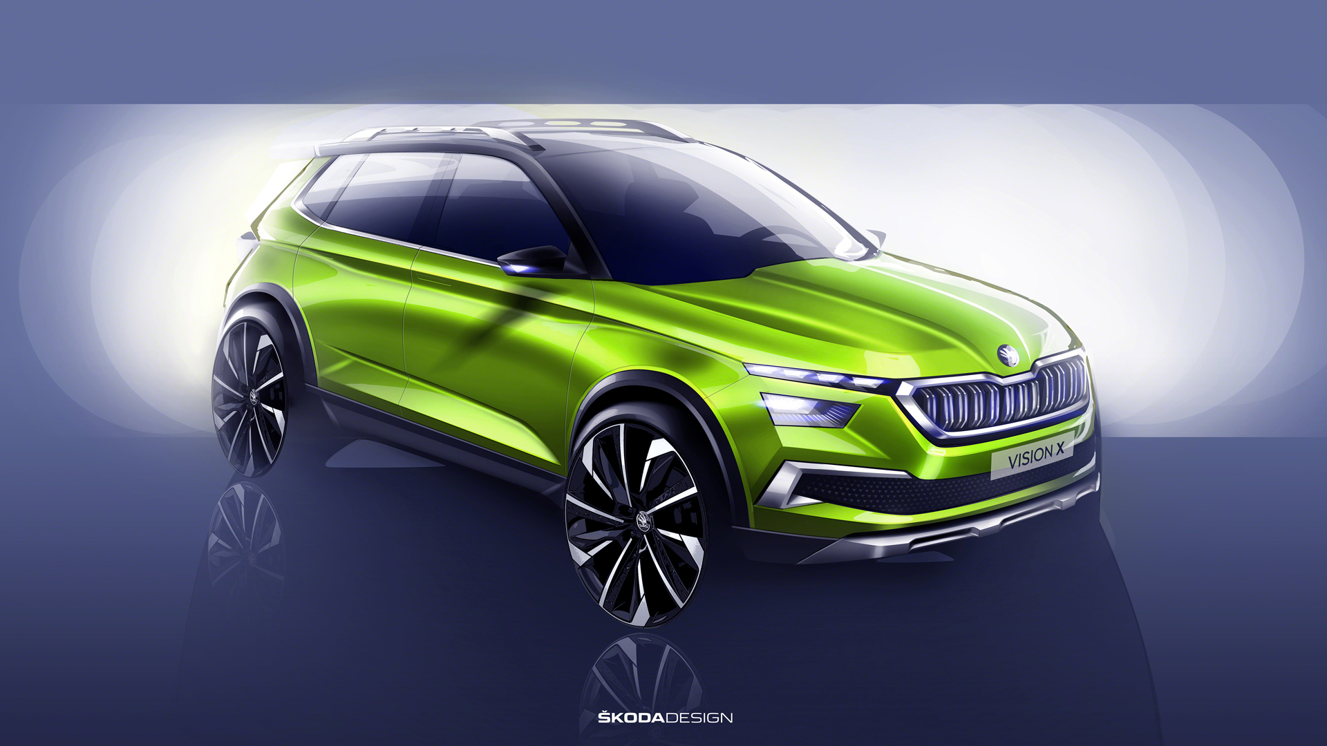 Skoda-Vision-X-3 Skoda Vision X Can Be Powered By Petrol, CNG Or Electricity