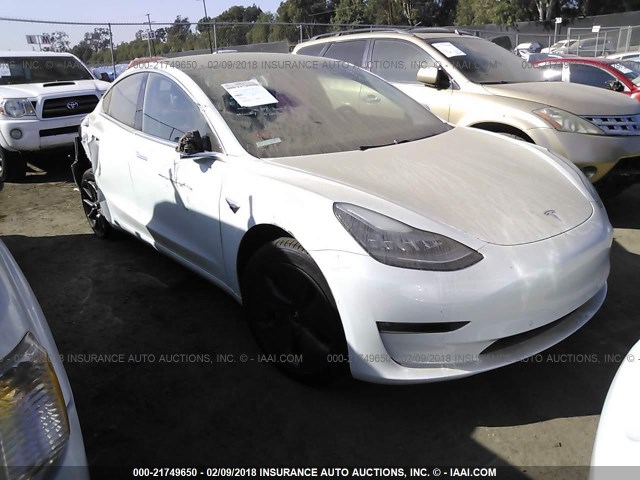 Totaled-Tesla-Model-3-1 Totaled Tesla Model 3 Is A Sad Sight At Auction Lot