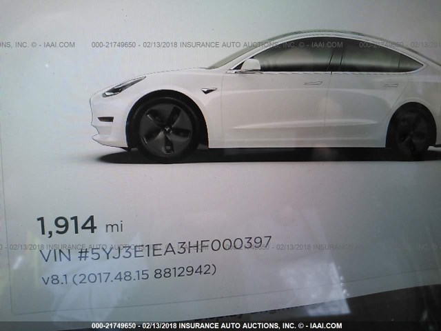 Totaled-Tesla-Model-3-7 Totaled Tesla Model 3 Is A Sad Sight At Auction Lot