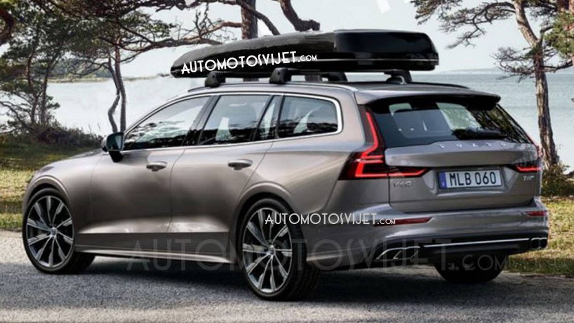 Volvo-V60-Leak-2 2019 Volvo V60: Are These The First Official Photos?