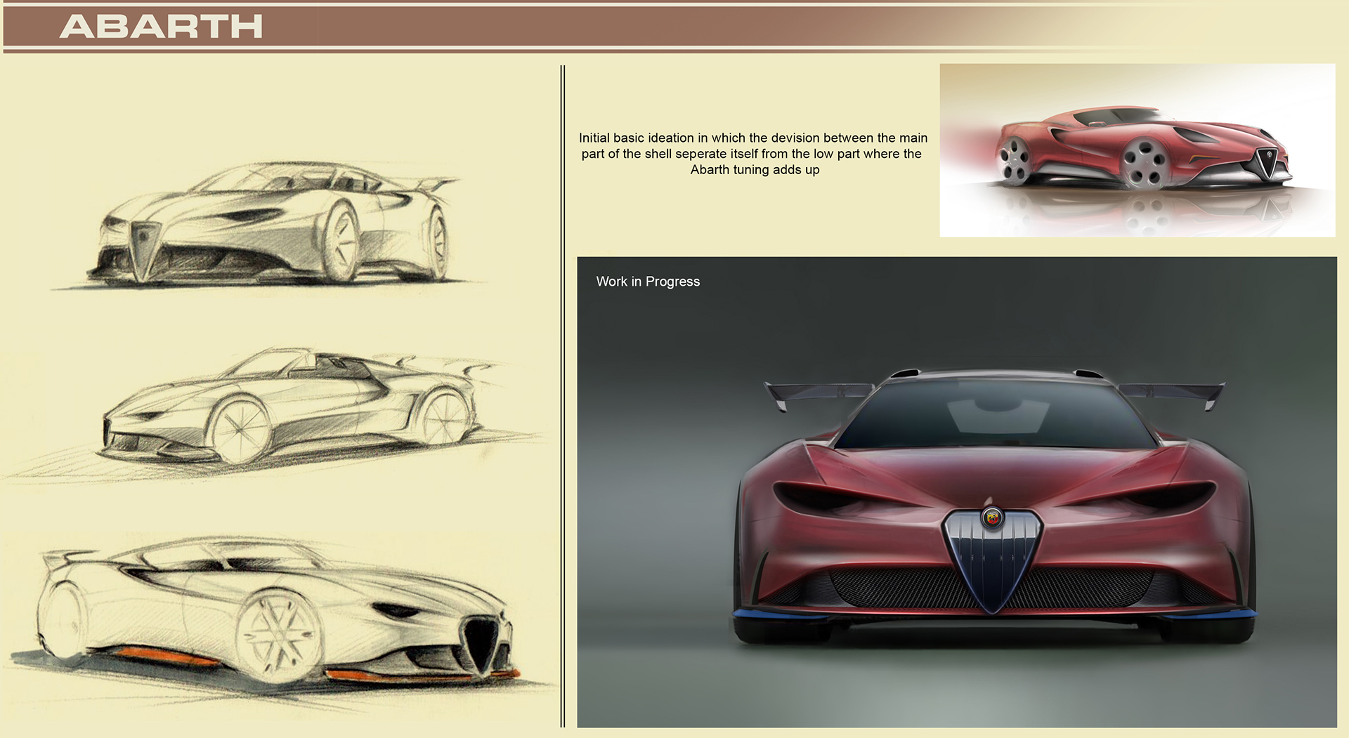 alfa-4c-concept-abarth-render-2 We’d Love To See This Alfa 4C Concept As An 8C Competizione Successor
