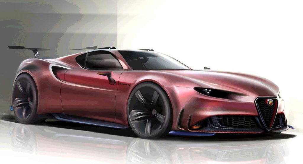  We’d Love To See This Alfa 4C Concept As An 8C Competizione Successor