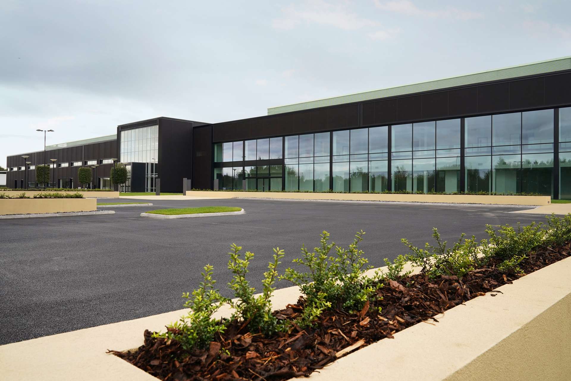 aston-martin-st athan_phase 1_01 Aston Martin Completes The First Phase Of Its New Factory In Wales