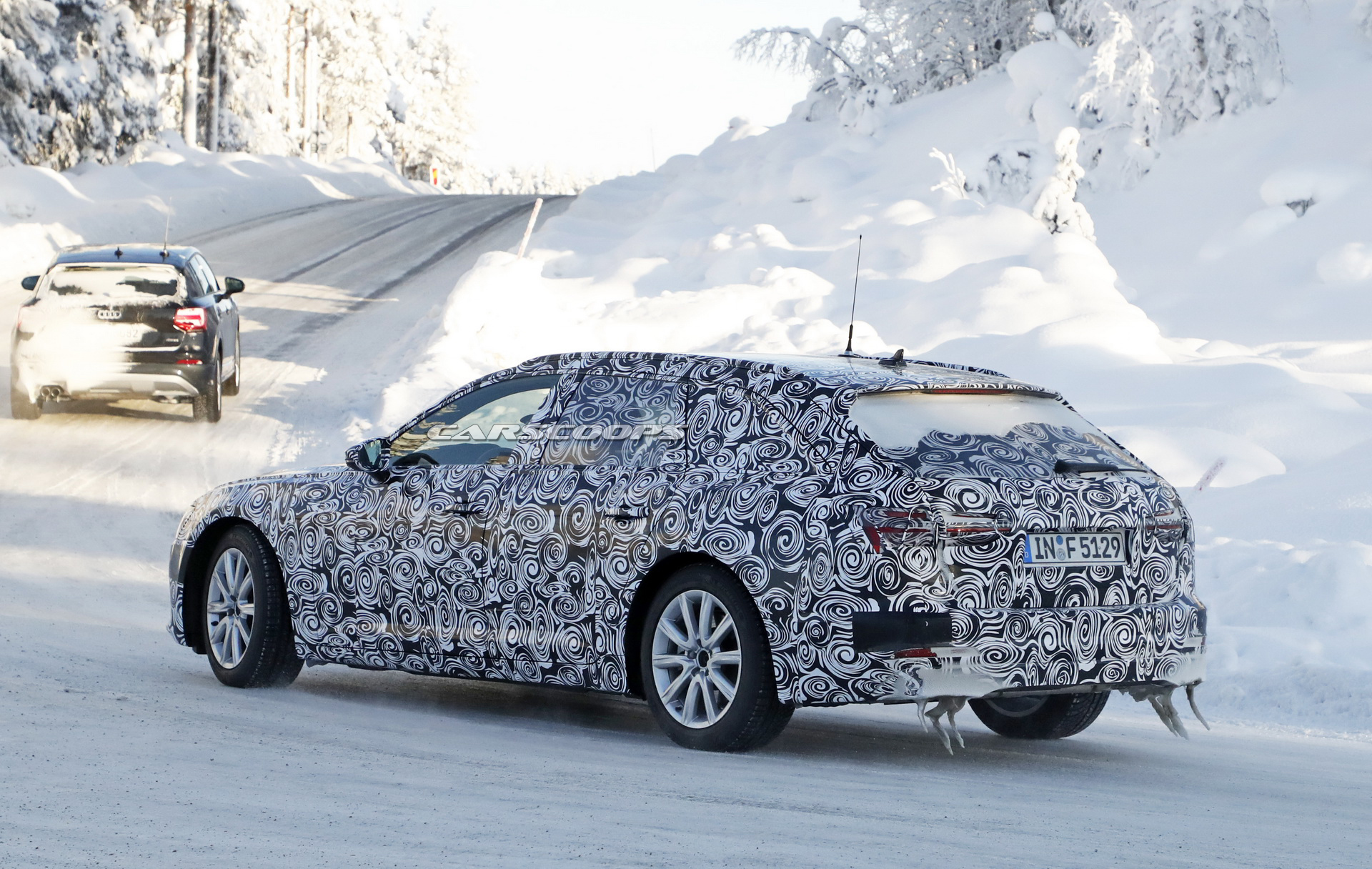 audi-a6-avant-spied-inside-out-10 2019 Audi A6 Interior Shots Reveal A7-Like Dashboard