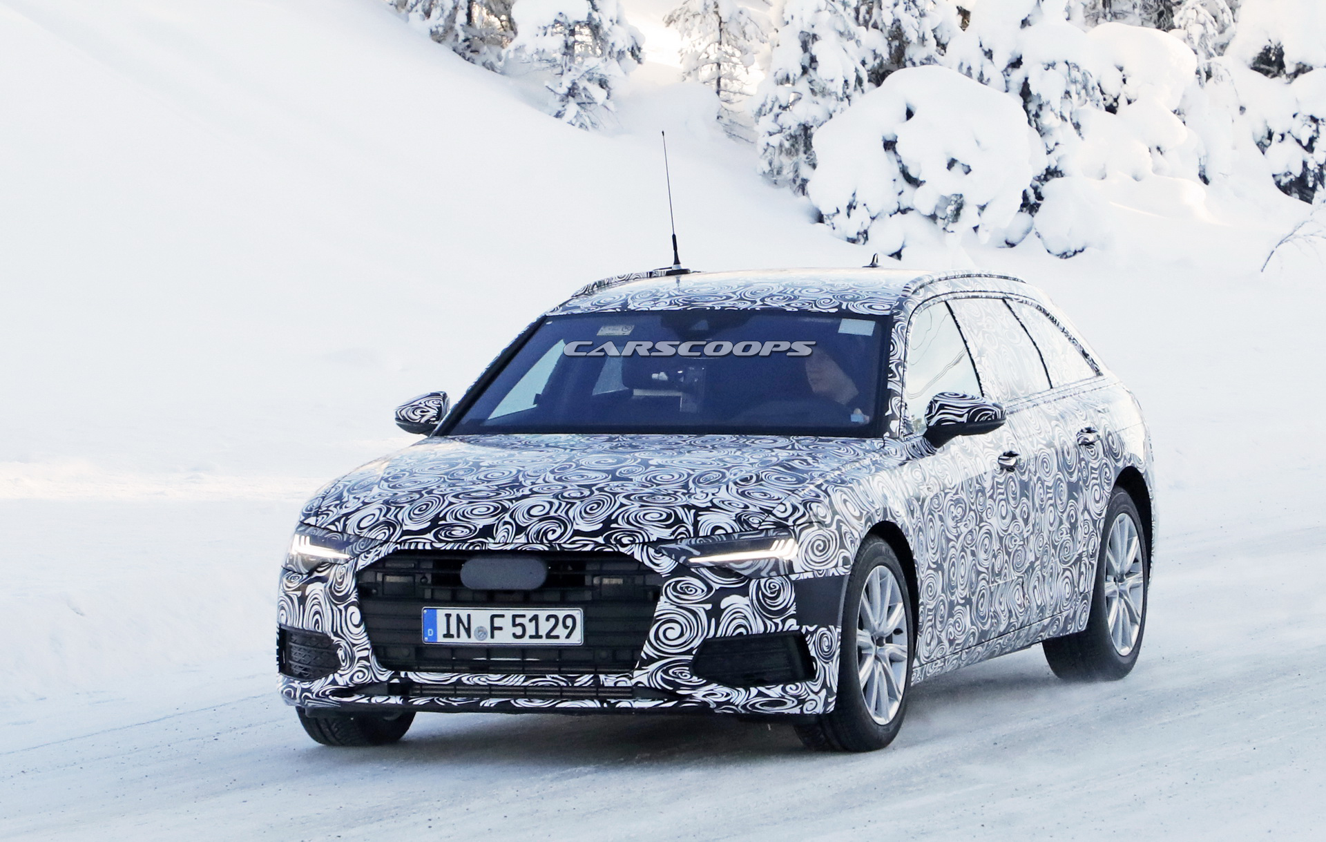 audi-a6-avant-spied-inside-out-3 2019 Audi A6 Interior Shots Reveal A7-Like Dashboard