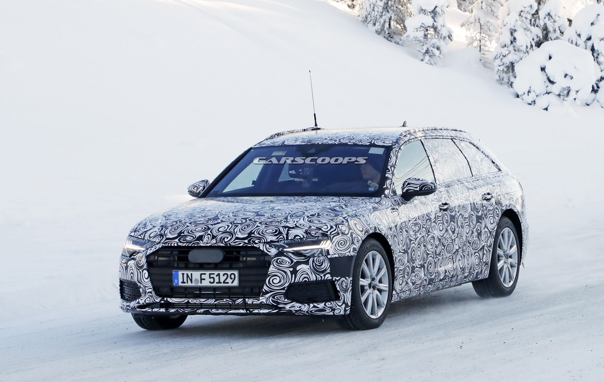 audi-a6-avant-spied-inside-out-4 2019 Audi A6 Interior Shots Reveal A7-Like Dashboard