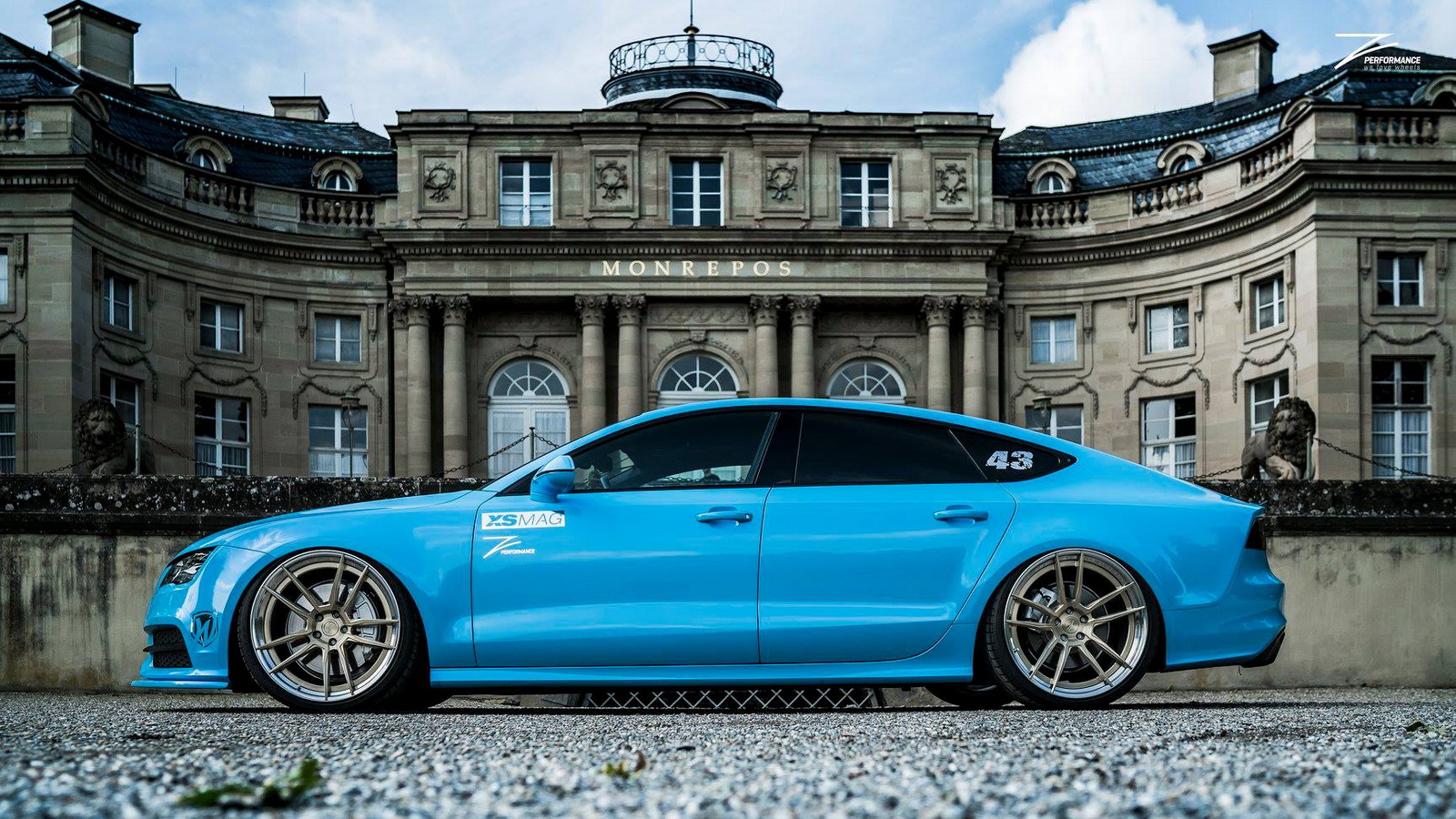 audi-a7-z-performance-wheels-2 Audi A7 Transformed From Elegant Exec To Slammed Bad Boy