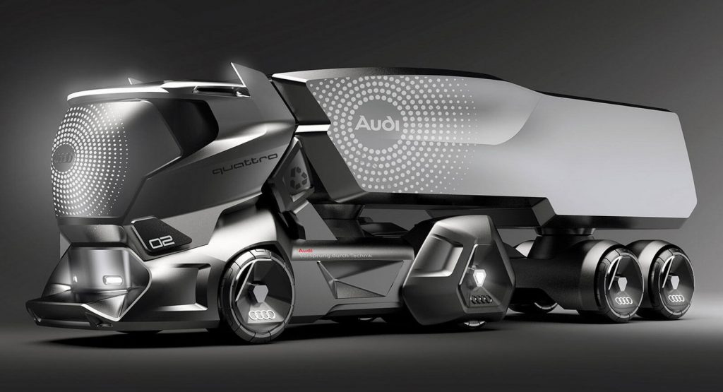  Audi HMV Study Could Teach Tesla Semi A Thing Or Two About The Future