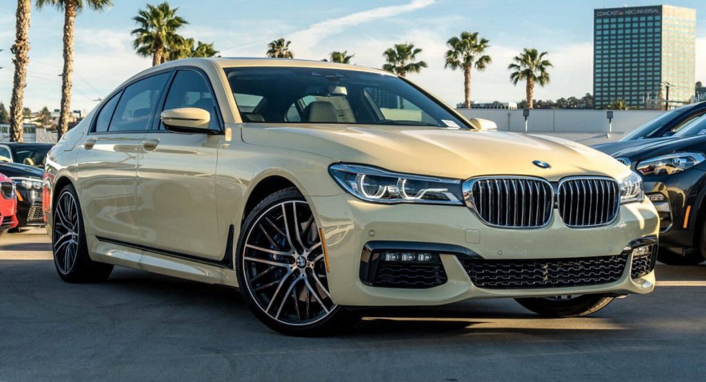 This BMW Individual 750i M Pack In Ivory Looks Like A German Taxi