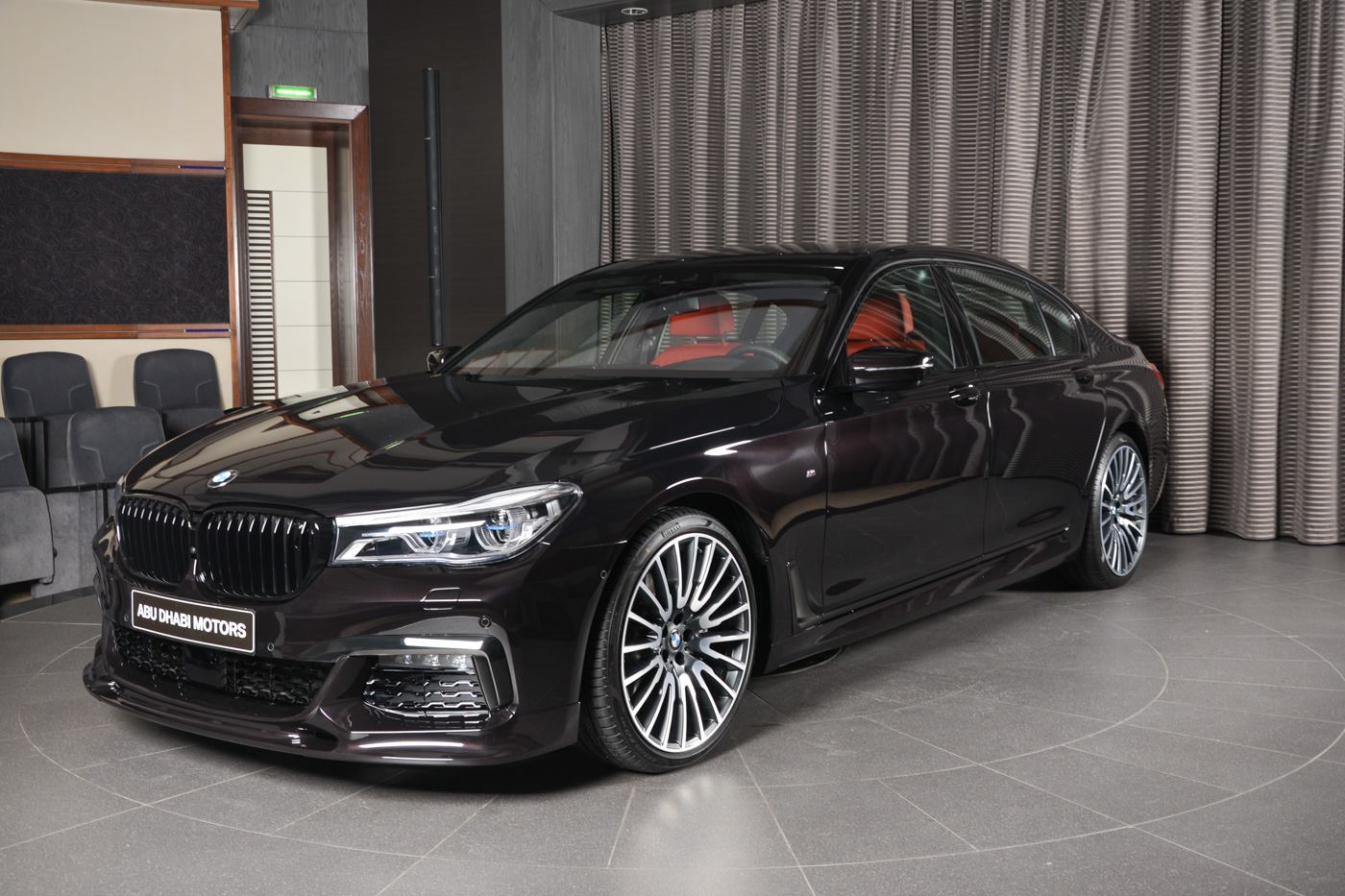 bmw-abu-730li-ruby-black-1 Ruby Black Metallic BMW 730Li Is Downsizing At Its Finest