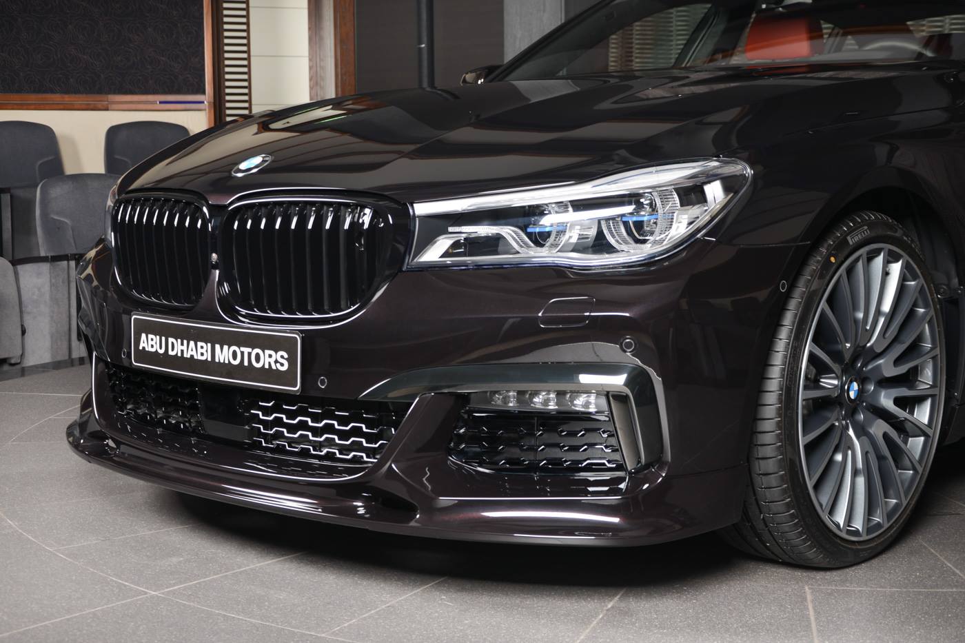 bmw-abu-730li-ruby-black-8 Ruby Black Metallic BMW 730Li Is Downsizing At Its Finest