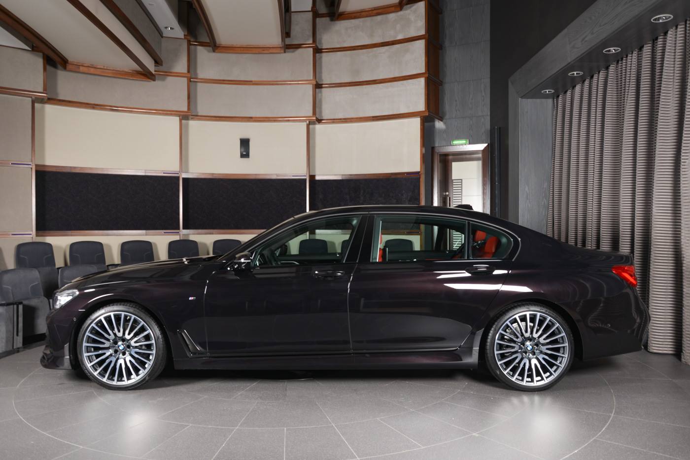 bmw-abu-730li-ruby-black-9 Ruby Black Metallic BMW 730Li Is Downsizing At Its Finest