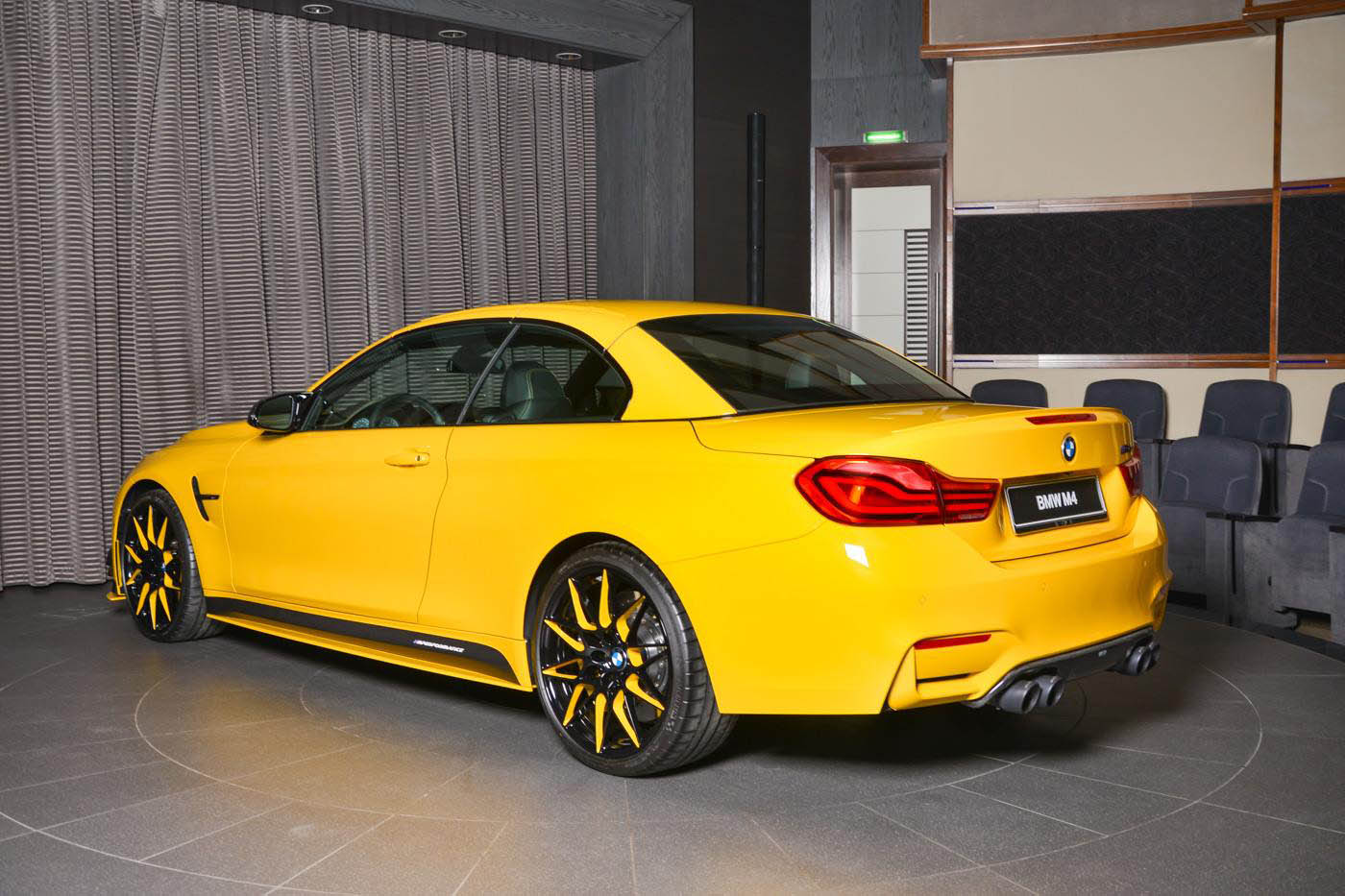 bmw-m4-ac-schnitzer-abu-dhabi-12 BMW M4 Convertible With AC Schnitzer Mods Is So Very Yellow