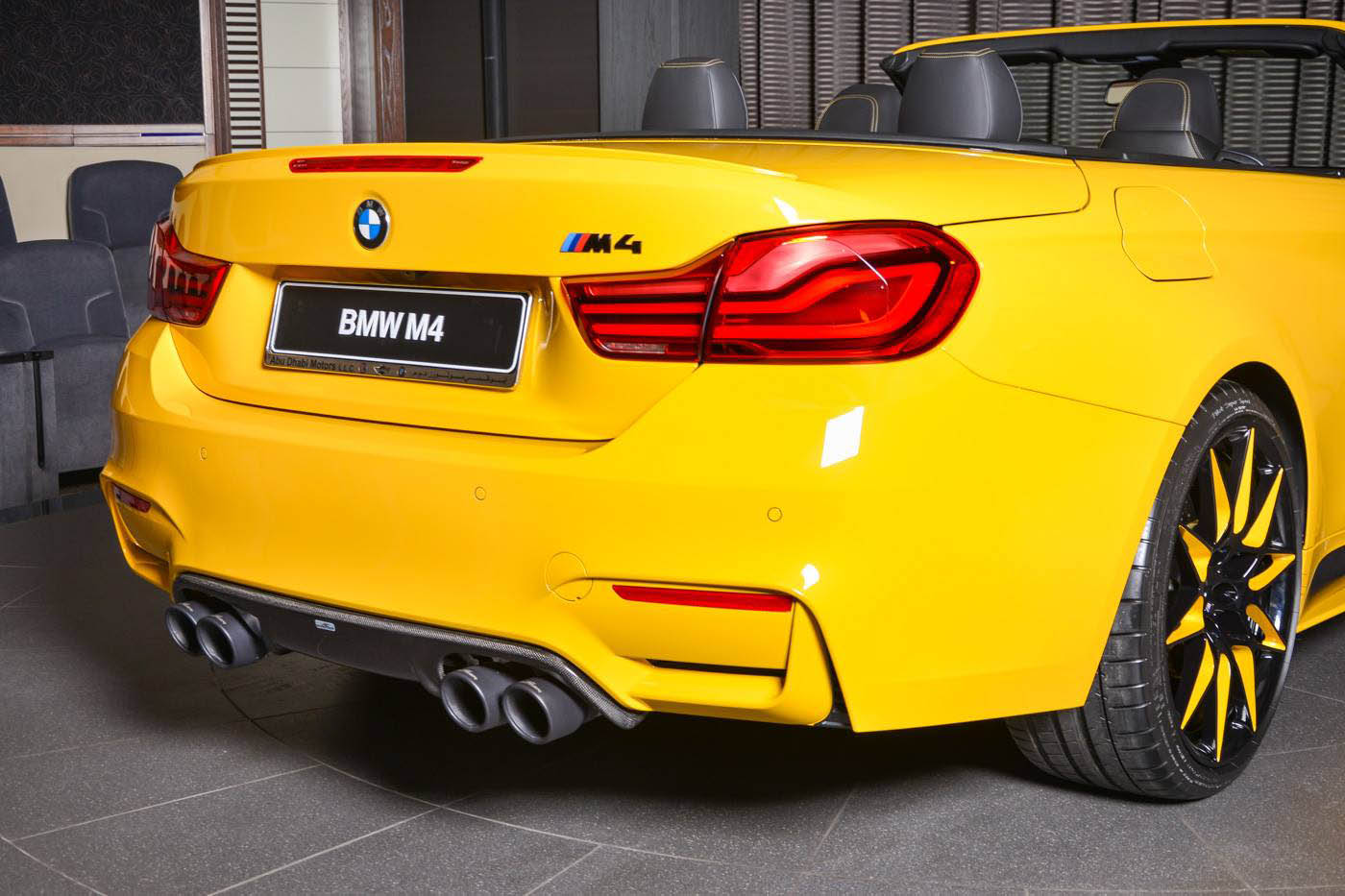bmw-m4-ac-schnitzer-abu-dhabi-14 BMW M4 Convertible With AC Schnitzer Mods Is So Very Yellow