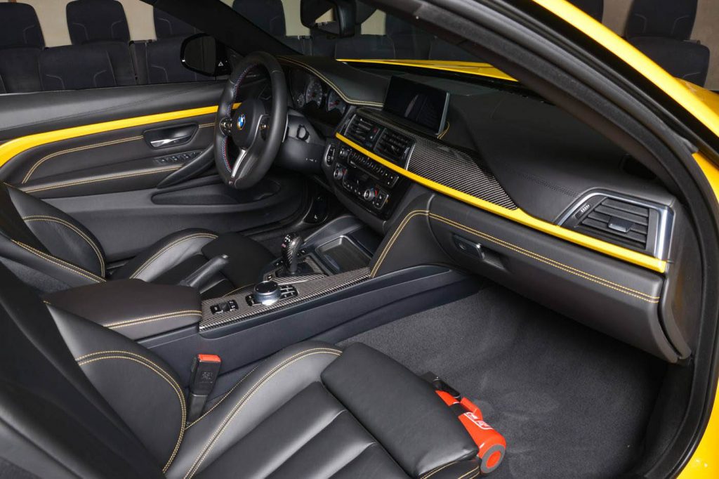 BMW M4 Convertible With AC Schnitzer Mods Is So Very Yellow | Carscoops