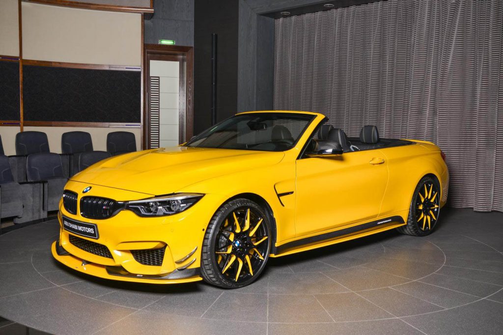 BMW M4 Convertible With AC Schnitzer Mods Is So Very Yellow | Carscoops