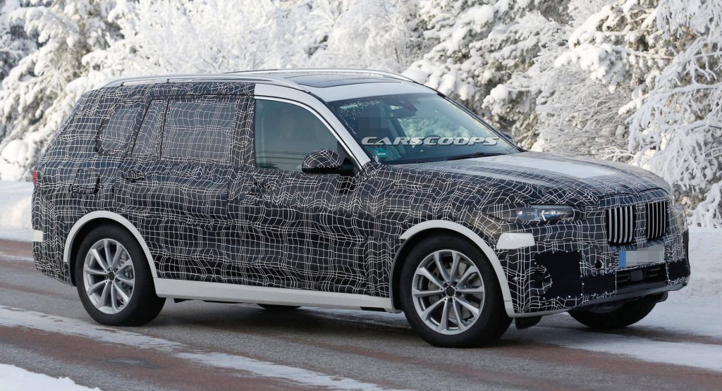 bmw-x7-prototype-less-camo-20 2019 BMW X7 Striptease Continues, Merc’s GLS Might Need To Worry